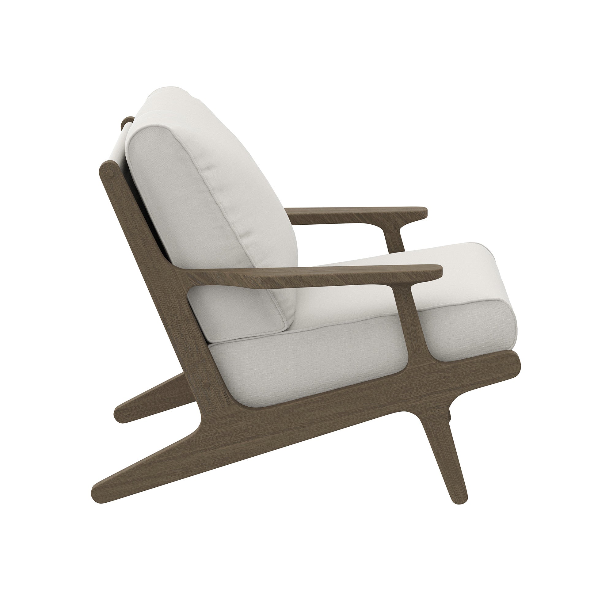 Saratoga Outdoor Patio Teak Wood Armchair by Modway