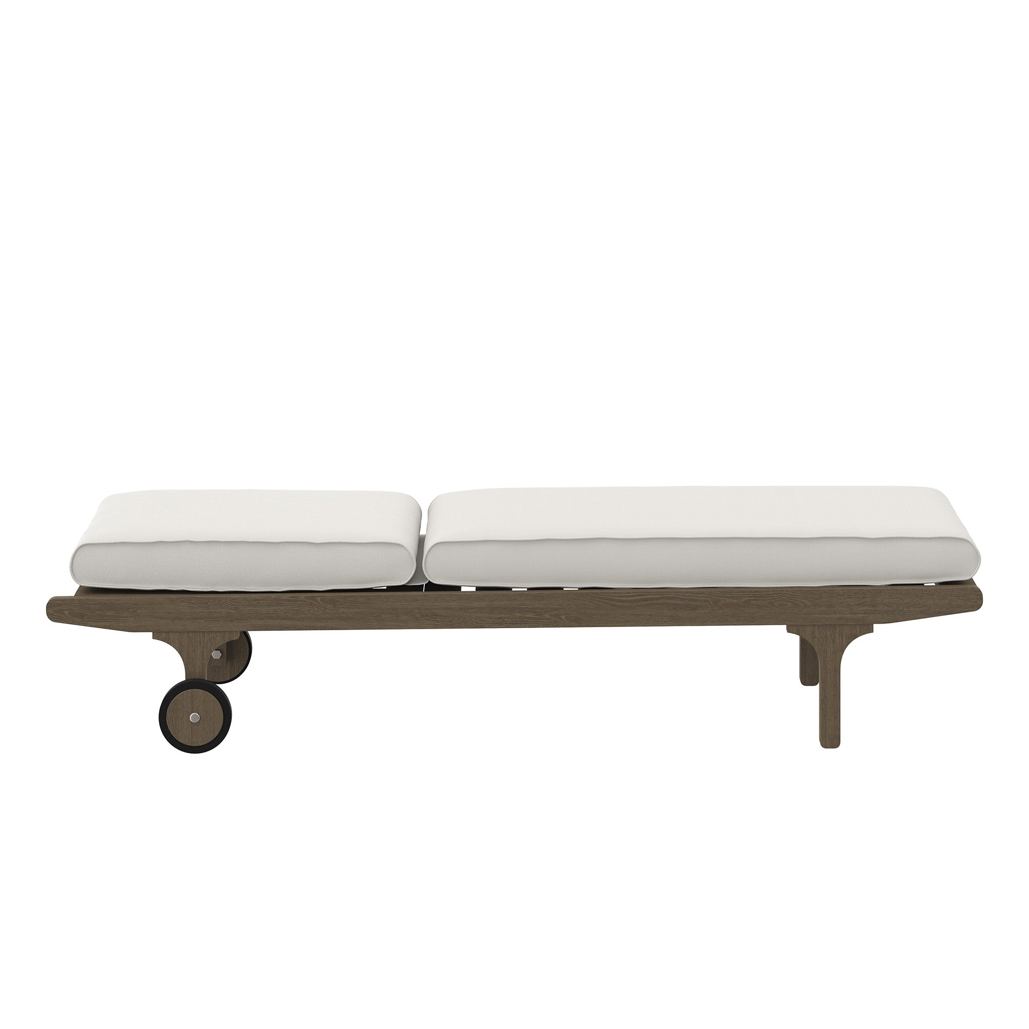 Saratoga Outdoor Patio Teak Chaise Lounge Chair by Modway