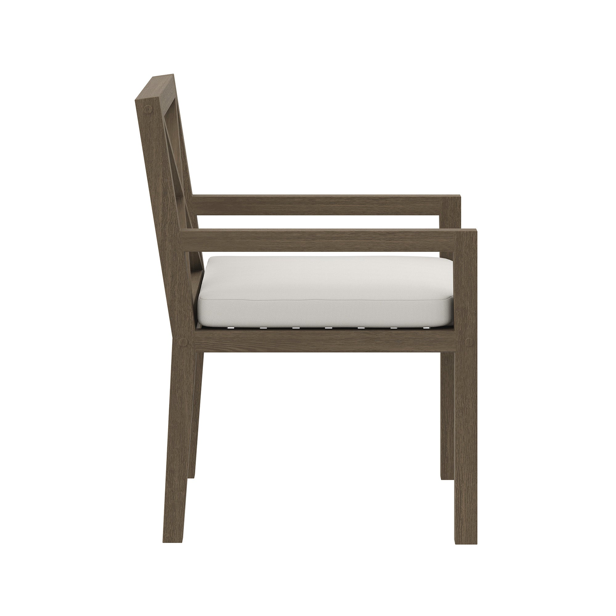 Northlake Outdoor Patio Teak Dining Armchair by Modway