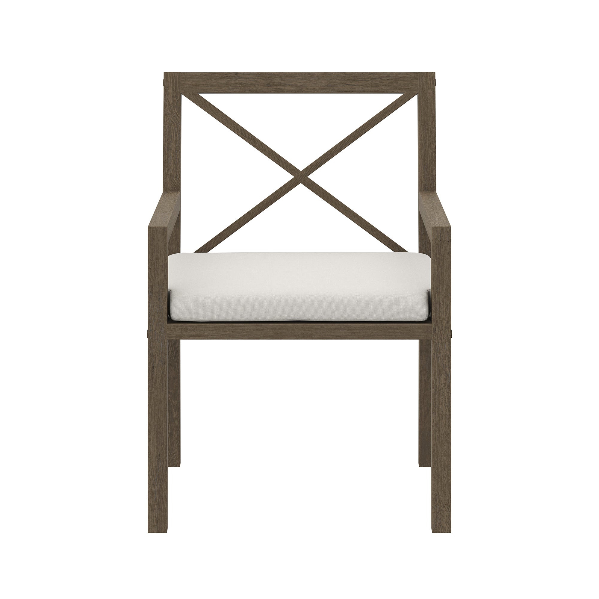 Northlake Outdoor Patio Teak Dining Armchair by Modway