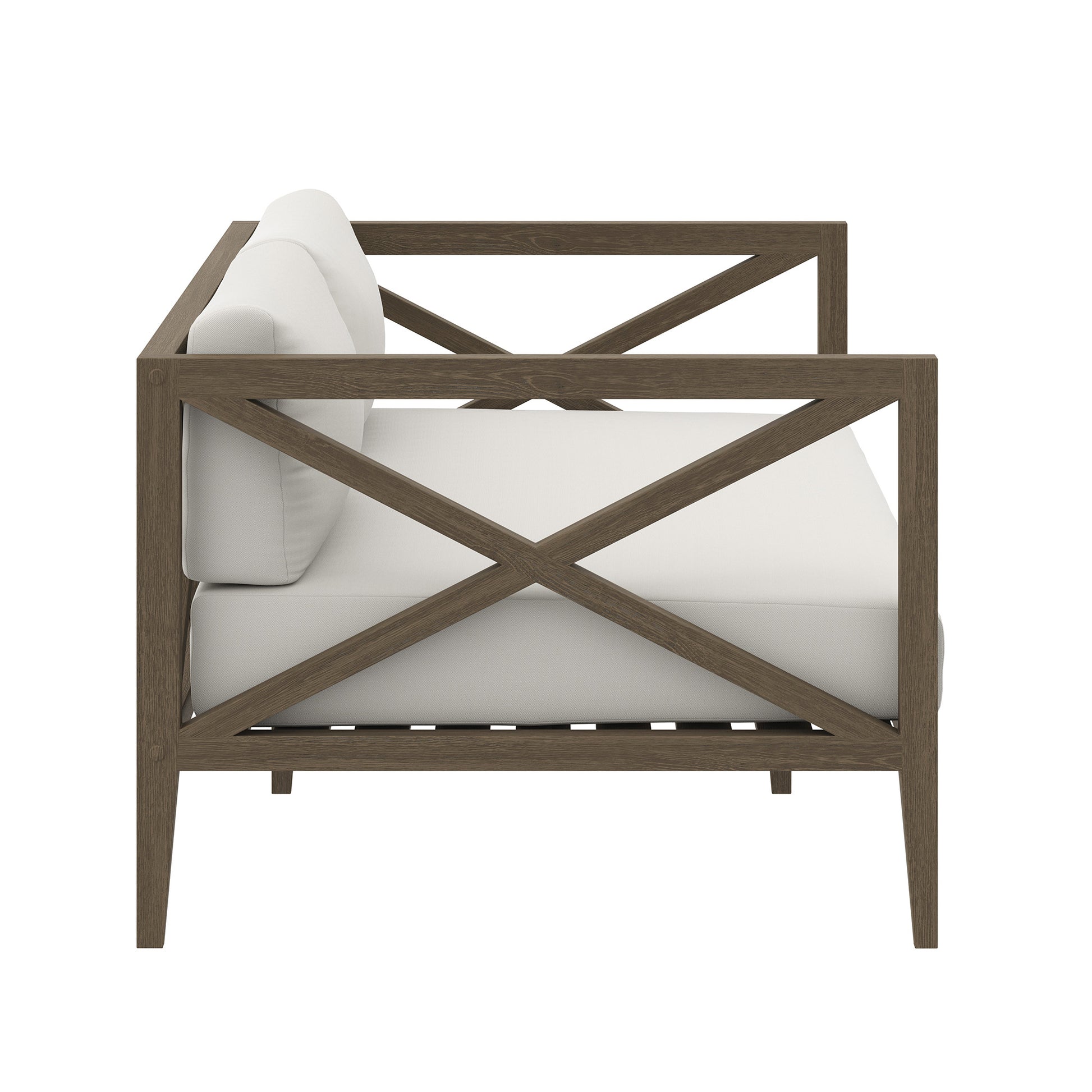 Northlake Outdoor Patio Teak Loveseat by Modway - Best Buy Furniture