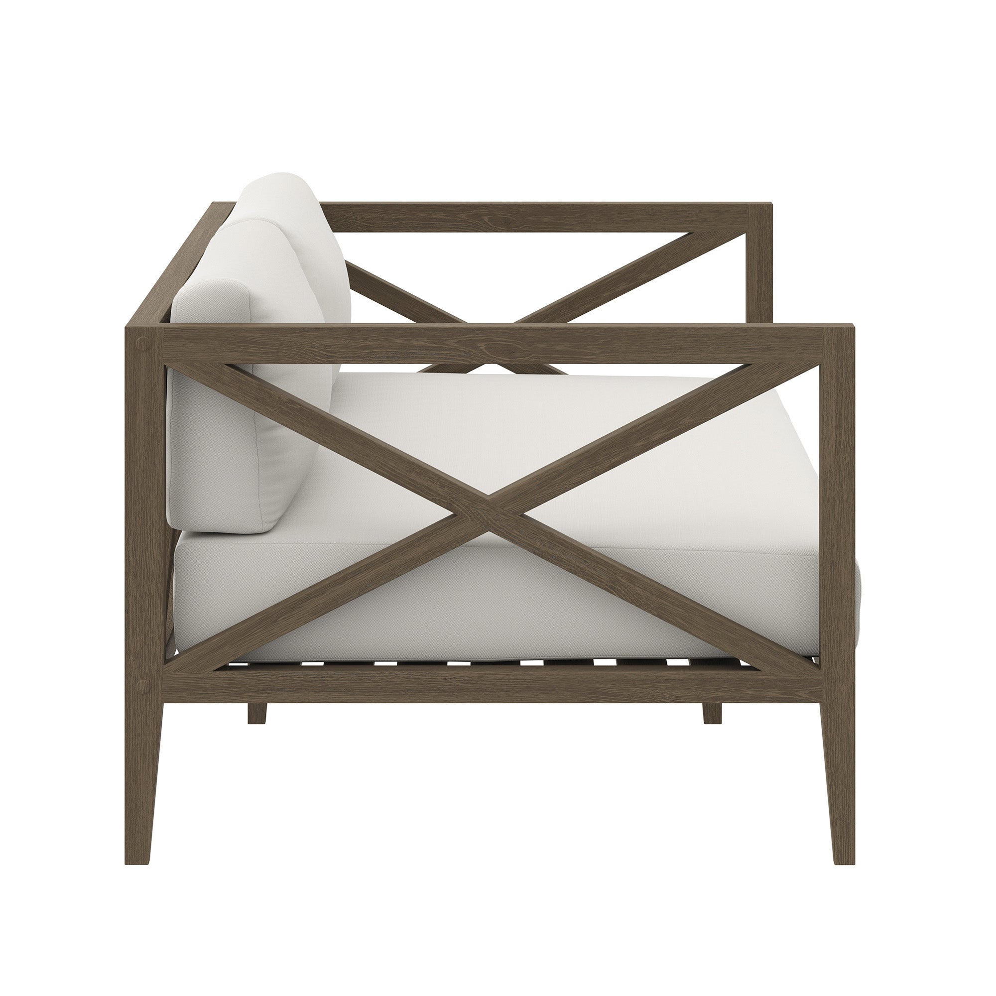 Northlake Outdoor Patio Teak Loveseat by Modway - Best Buy Furniture