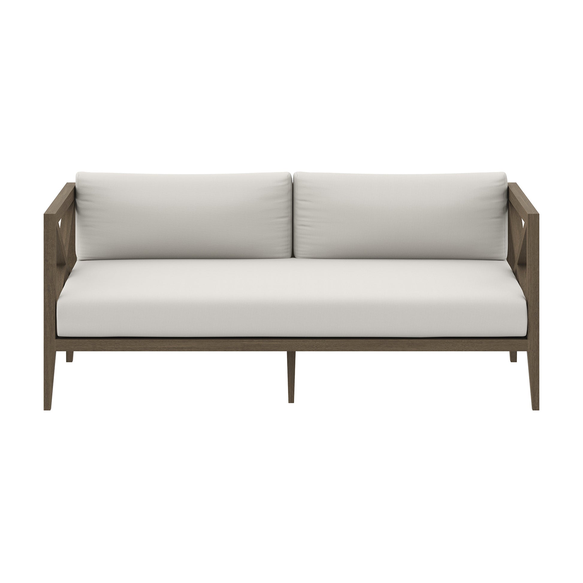 Northlake Outdoor Patio Teak Loveseat by Modway - Best Buy Furniture