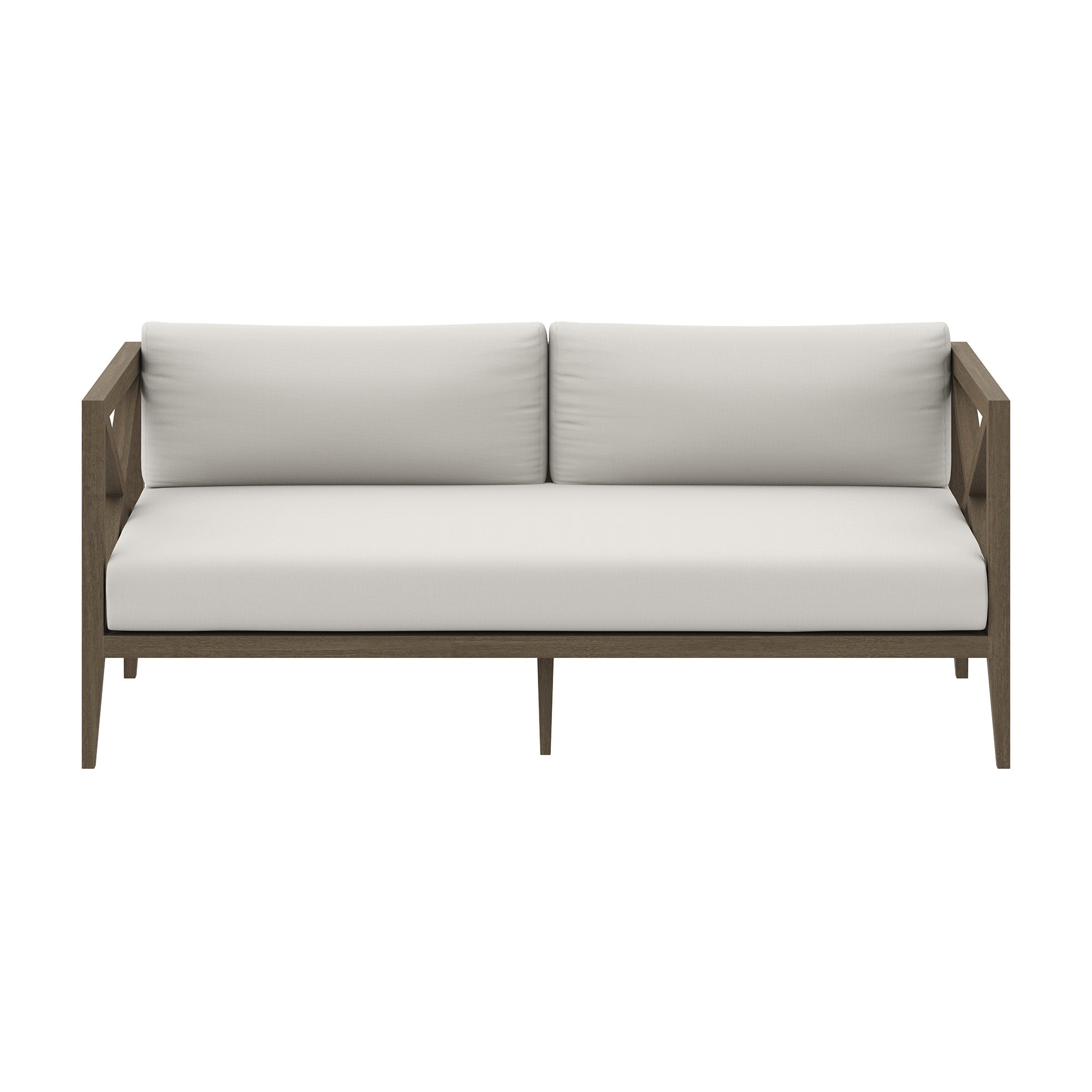 Northlake Outdoor Patio Teak Loveseat by Modway - Best Buy Furniture