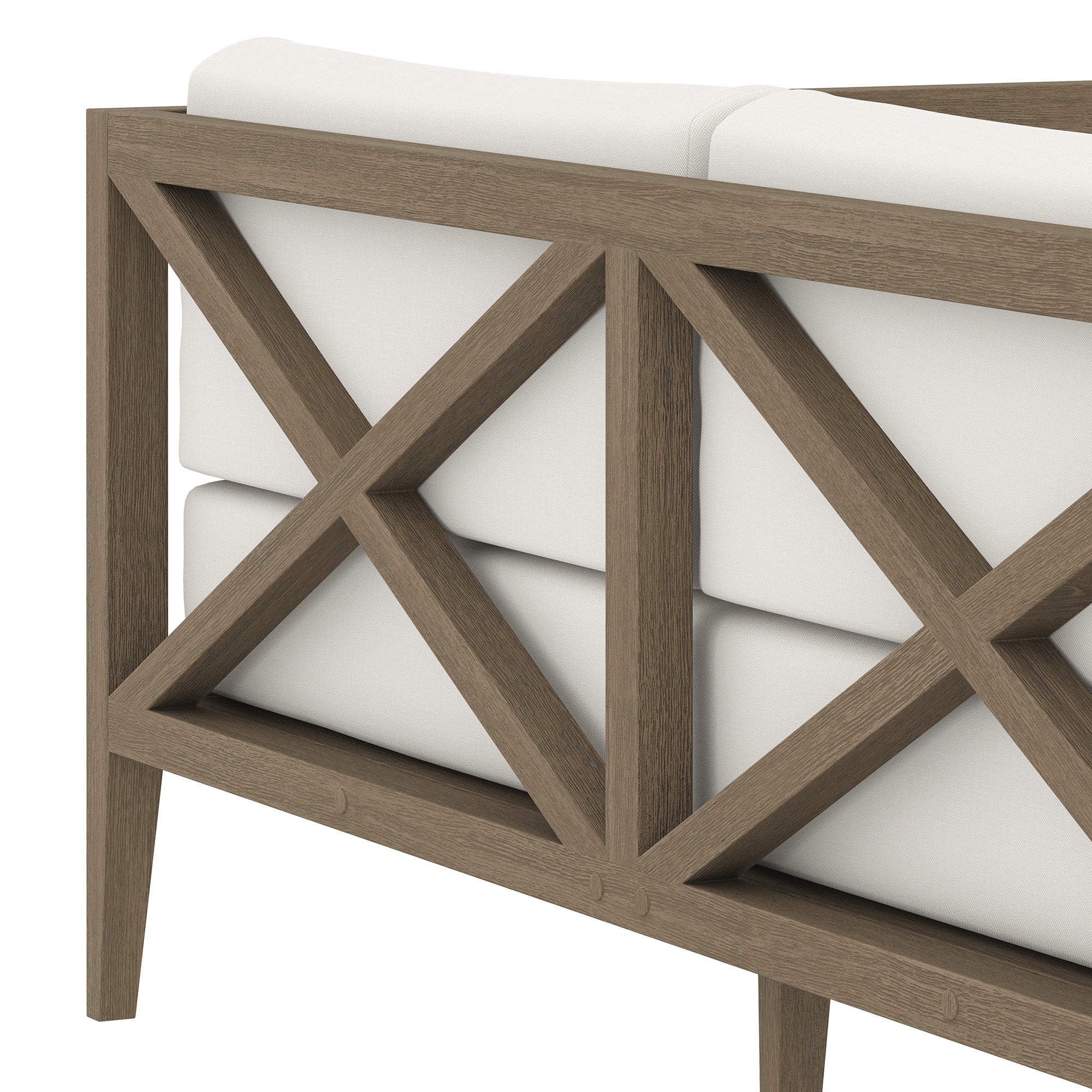 Northlake Outdoor Patio Teak Loveseat by Modway - Best Buy Furniture