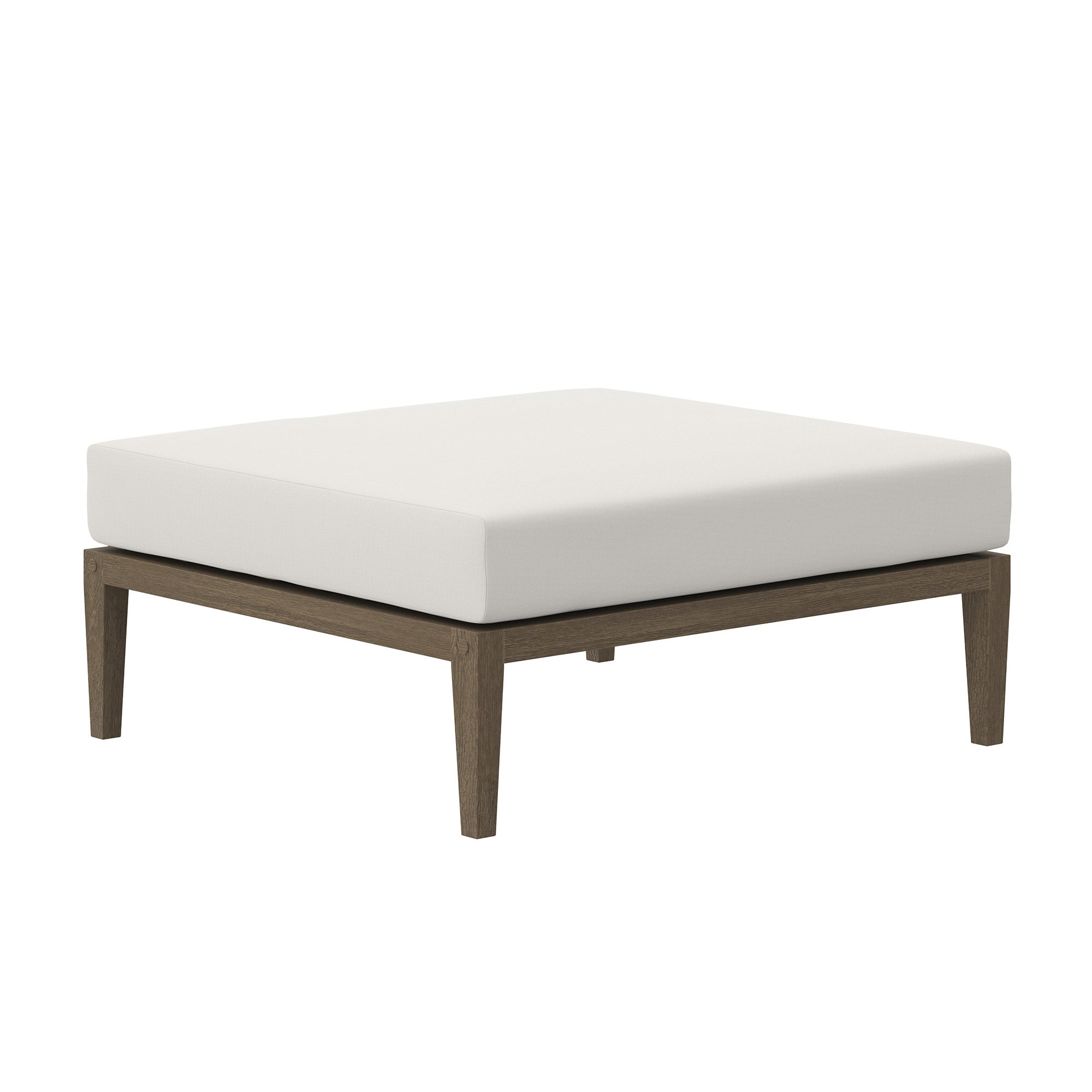 Northlake Outdoor Patio Teak Ottoman by Modway - Best Buy Furniture