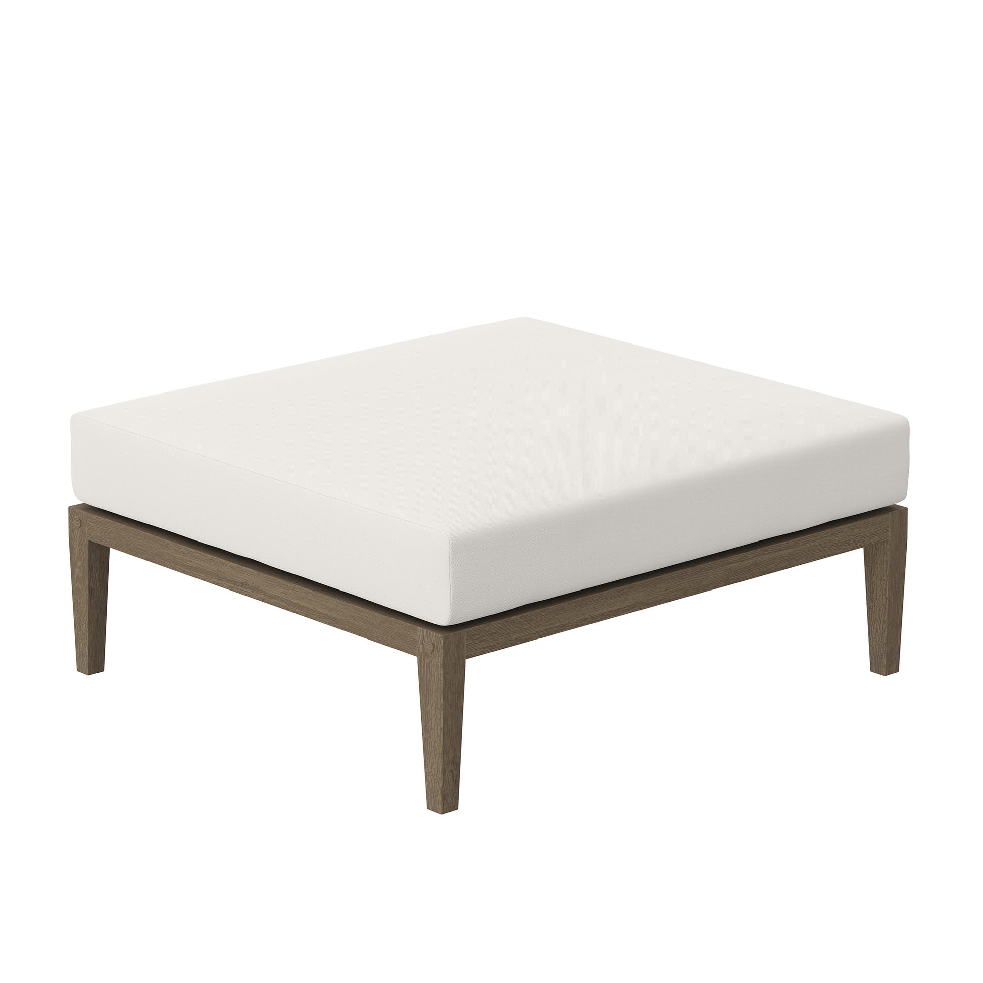 Northlake Outdoor Patio Teak Ottoman by Modway - Best Buy Furniture