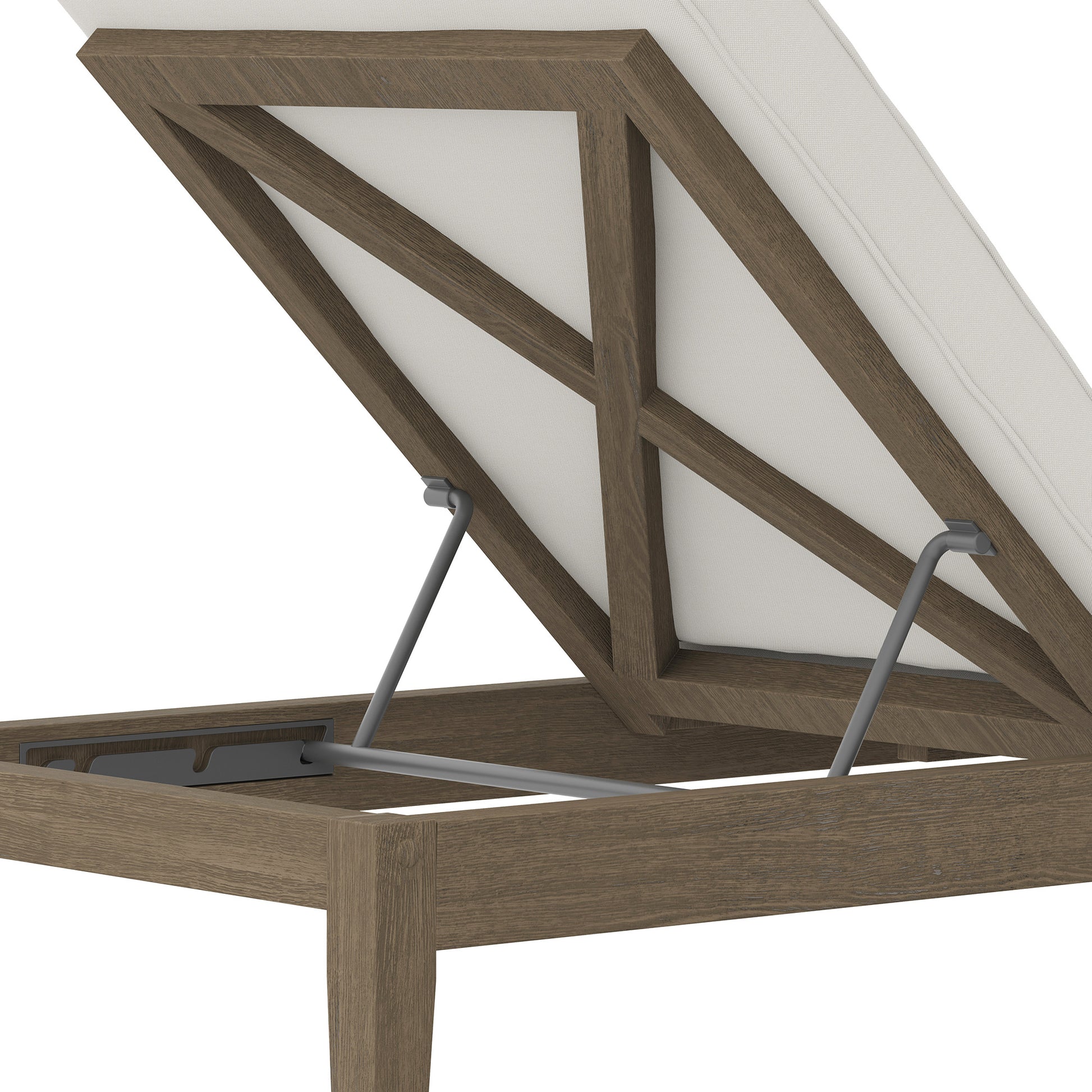 Northlake Outdoor Patio Teak Chaise Lounge by Modway - Best Buy Furniture