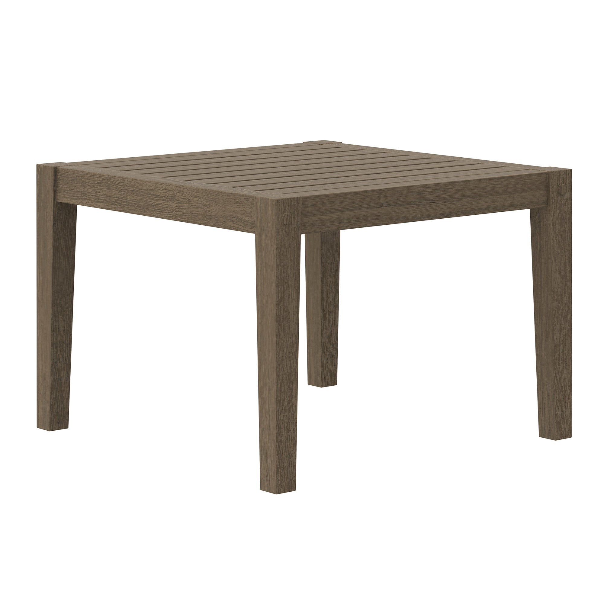 Northlake Square Outdoor Patio Teak Side Table by Modway - Best Buy Furniture