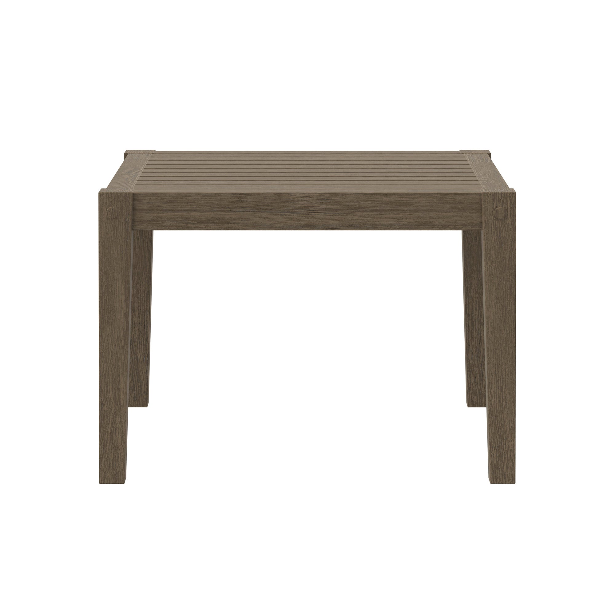 Northlake Square Outdoor Patio Teak Side Table by Modway - Best Buy Furniture