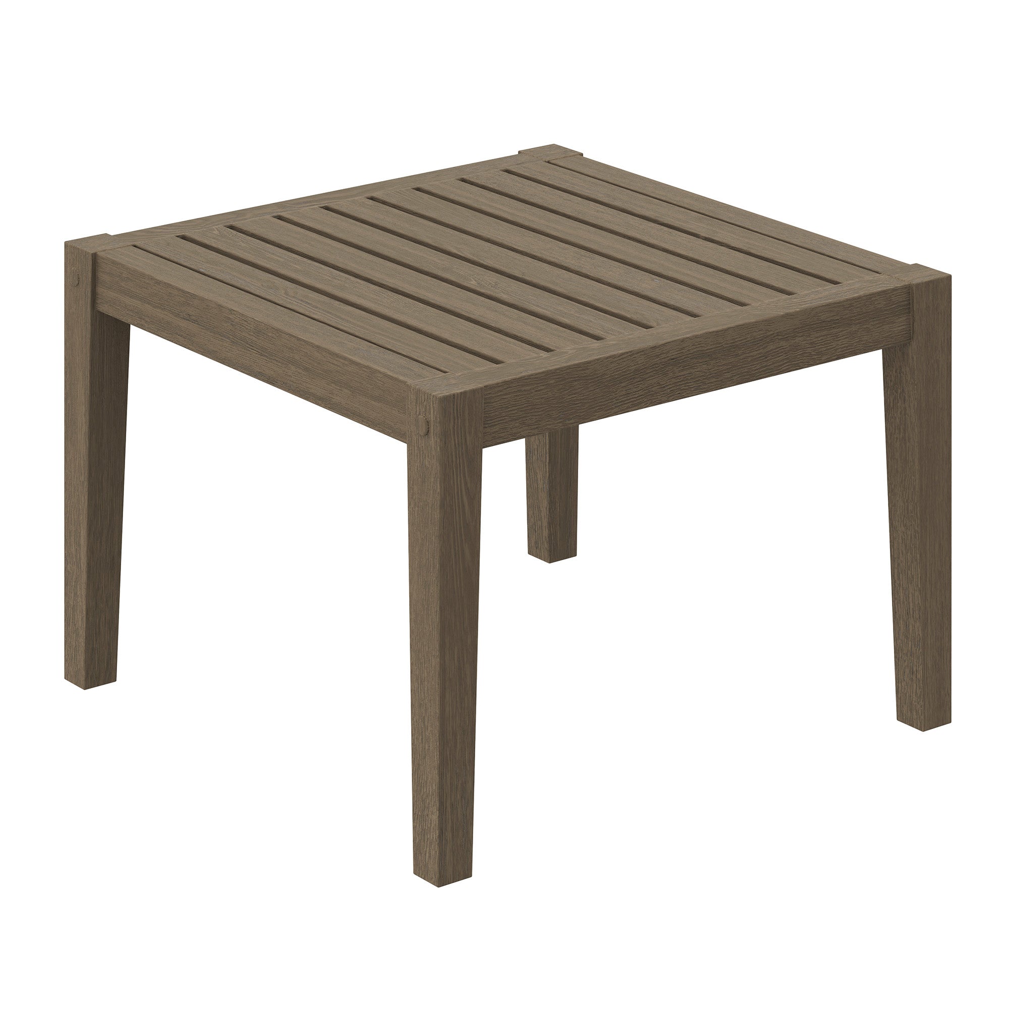 Northlake Square Outdoor Patio Teak Side Table by Modway - Best Buy Furniture