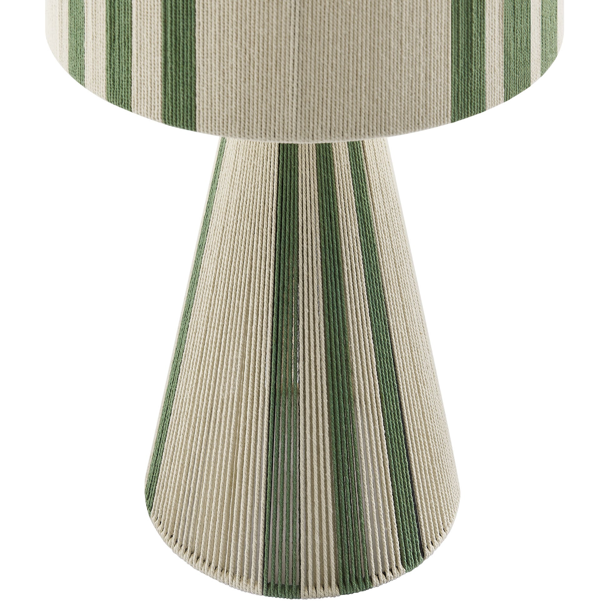 Gia Handwoven Cotton Thread Striped or Plain Table Lamp by Modway - Best Buy Furniture