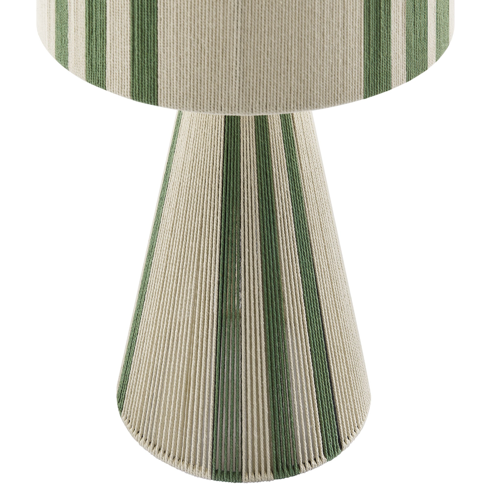 Gia Handwoven Cotton Thread Striped or Plain Table Lamp by Modway - Best Buy Furniture