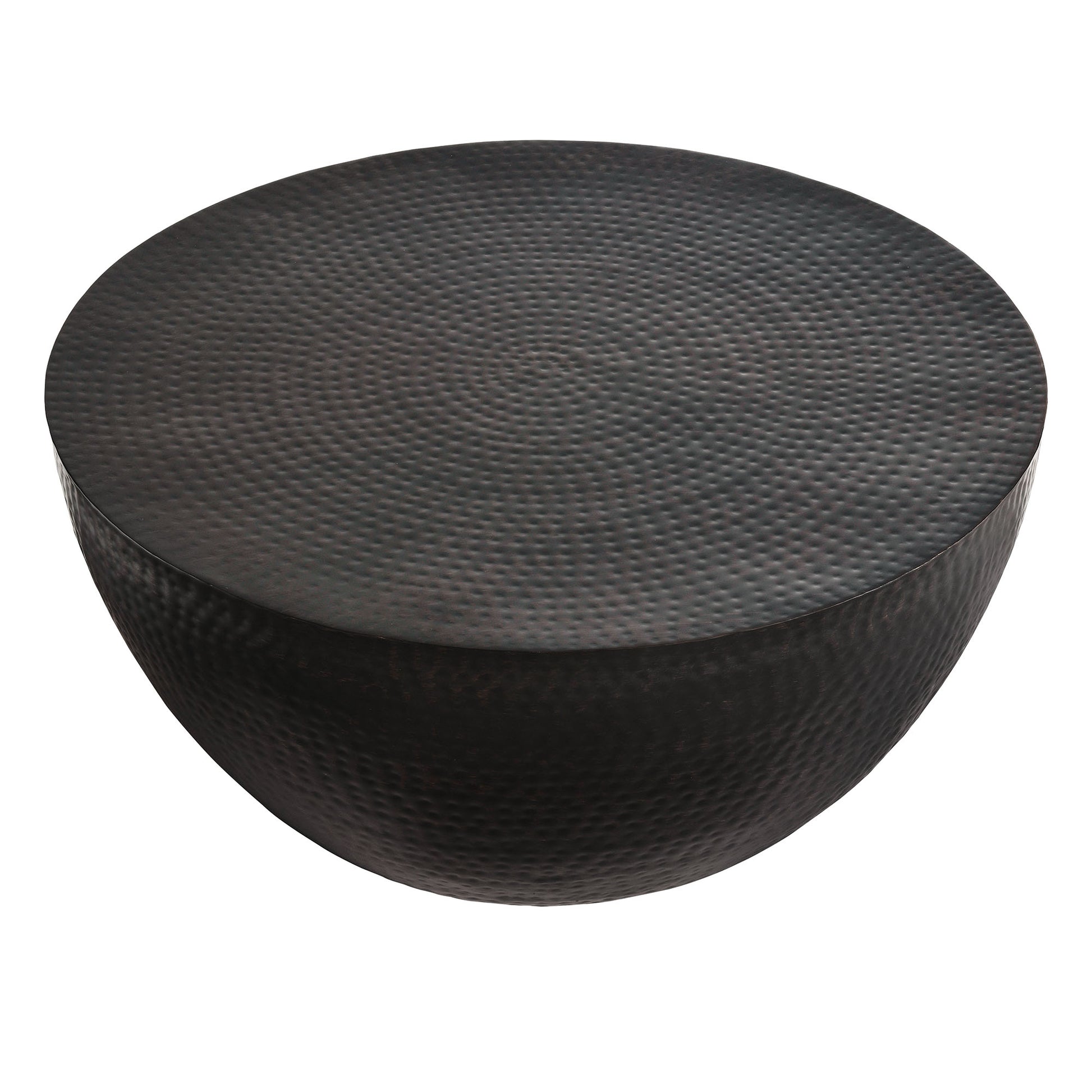Mella 32 Inch Metal Hammered Coffee Table by Modway - Best Buy Furniture