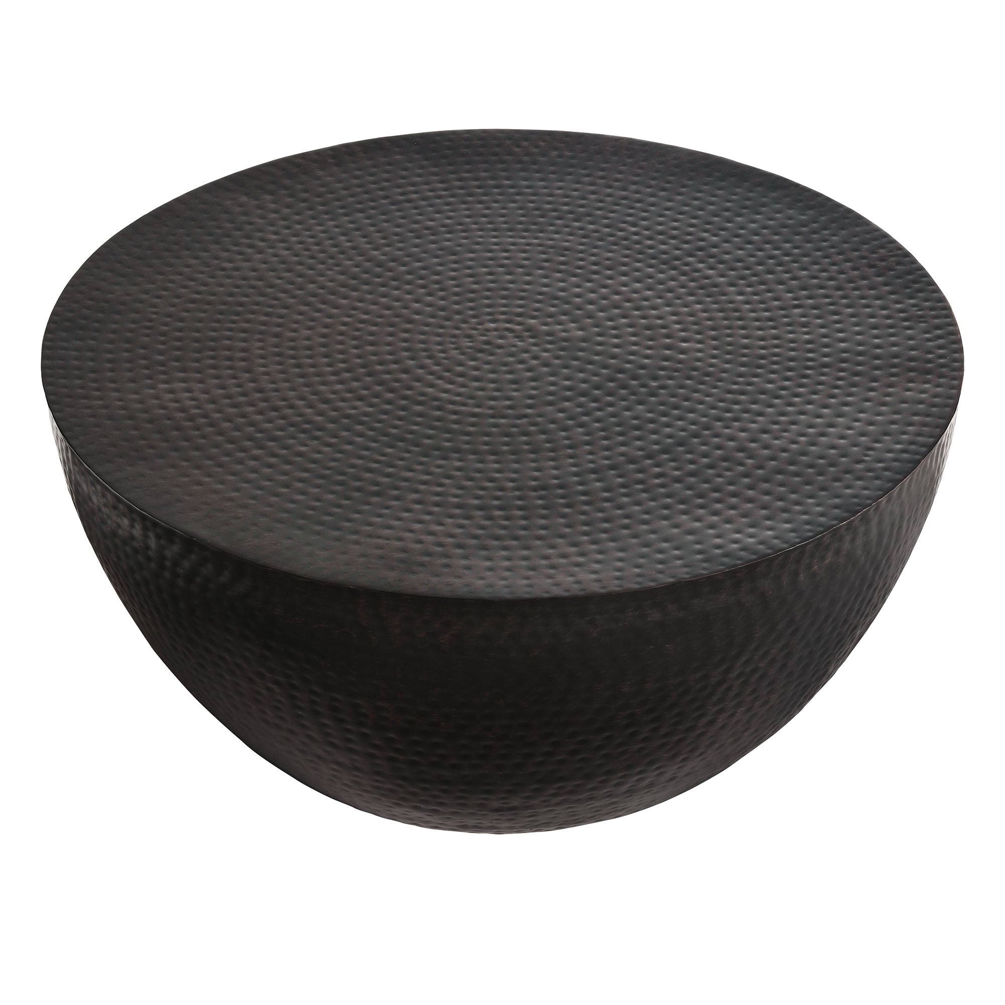 Mella 32 Inch Metal Hammered Coffee Table by Modway - Best Buy Furniture