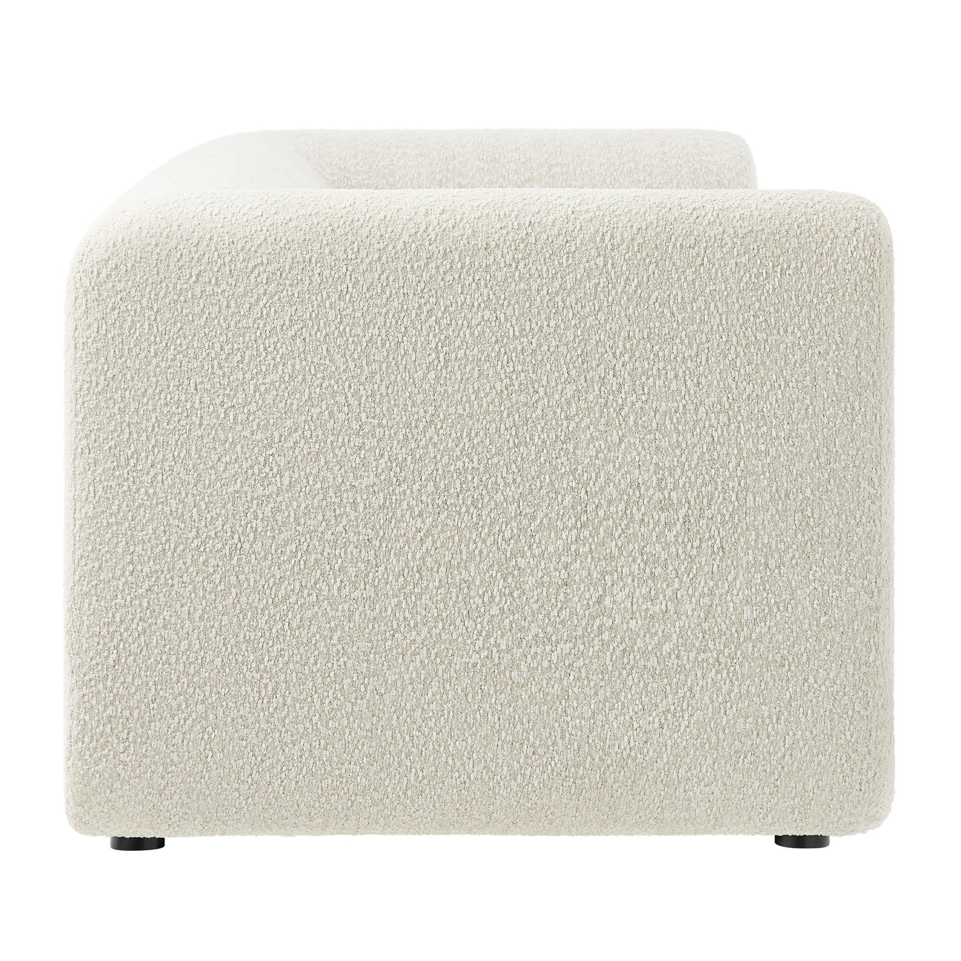 Leif 89" Boucle Upholstered Sofa by Modway - Best Buy Furniture