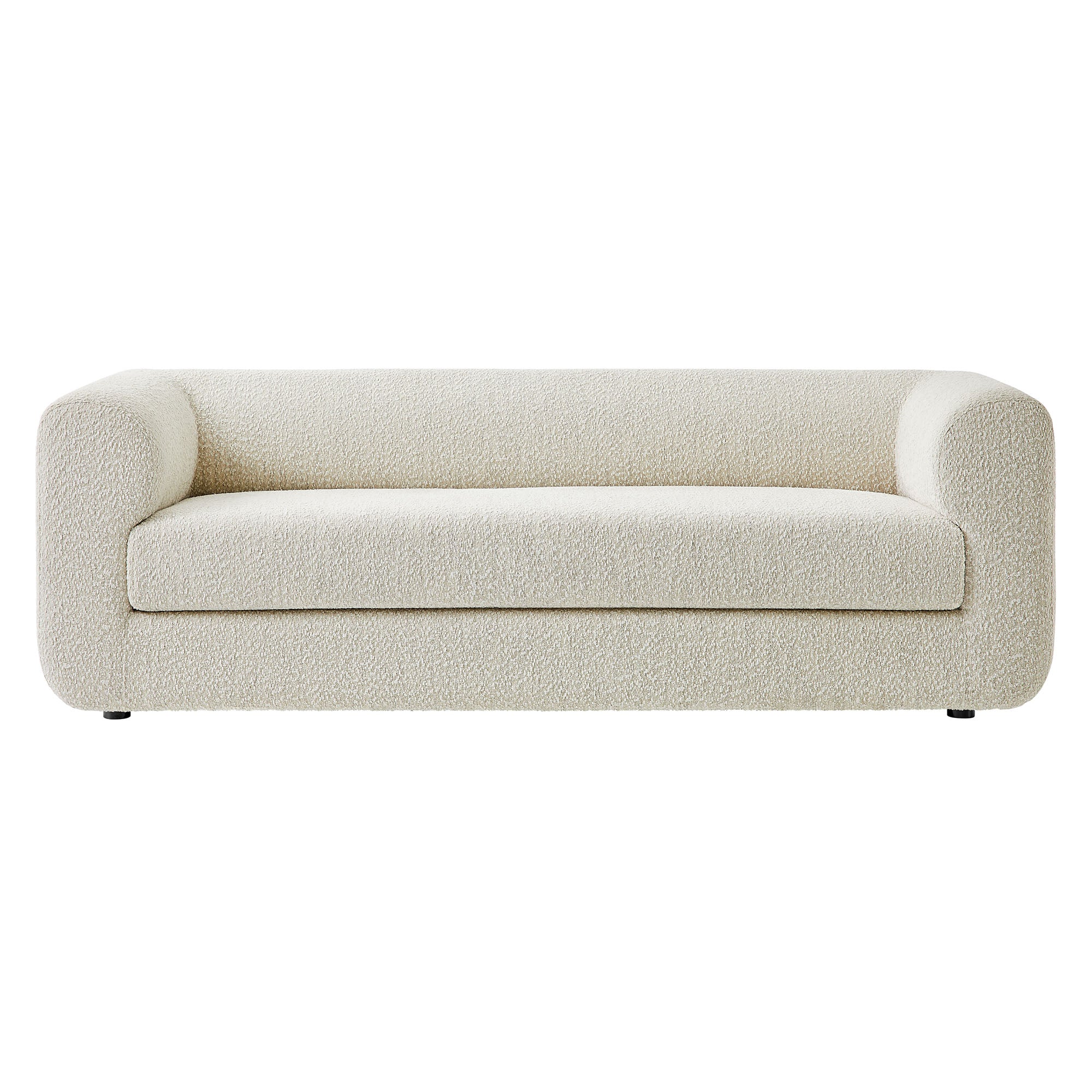 Leif 89" Boucle Upholstered Sofa by Modway - Best Buy Furniture