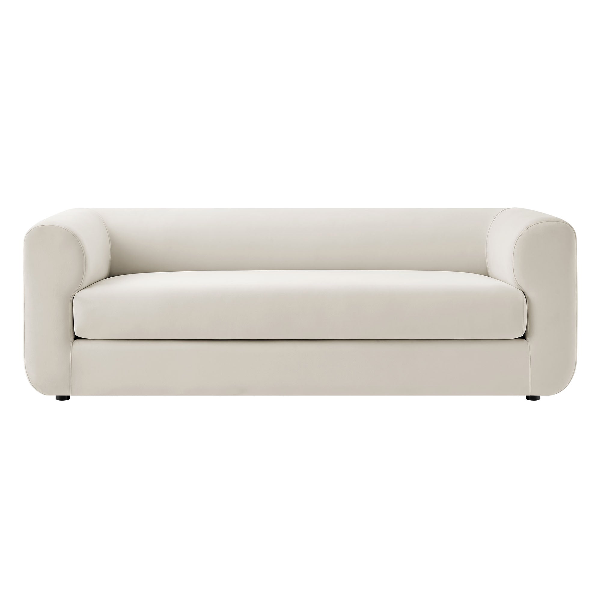 Leif 89" Performance Velvet Upholstered Sofa by Modway - Best Buy Furniture