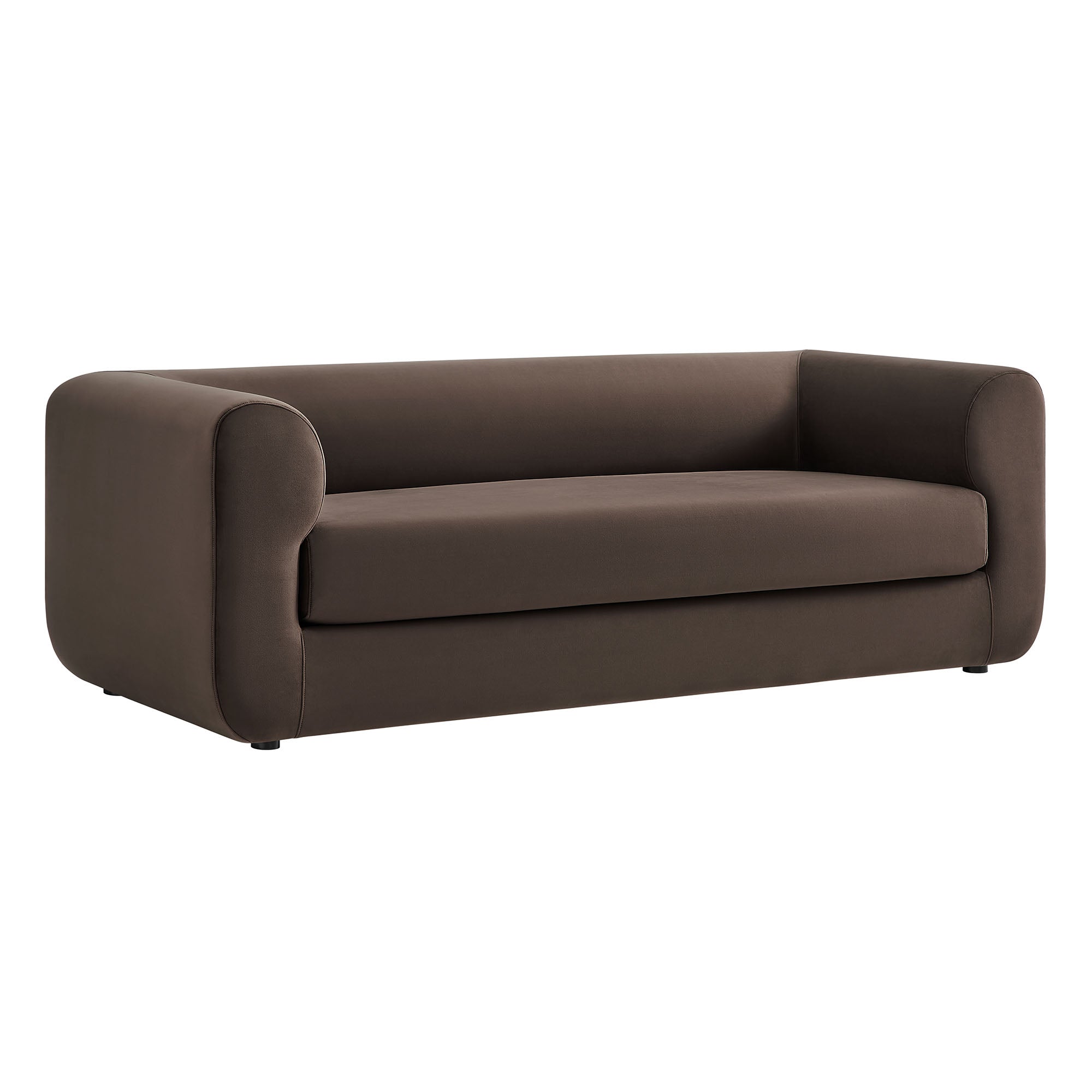 Leif 89" Performance Velvet Upholstered Sofa by Modway - Best Buy Furniture
