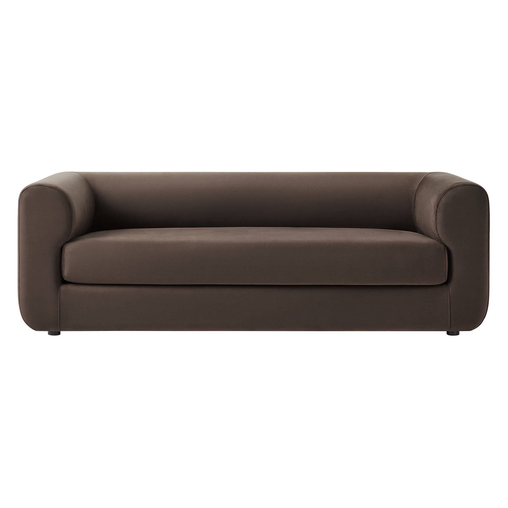 Leif 89" Performance Velvet Upholstered Sofa by Modway - Best Buy Furniture