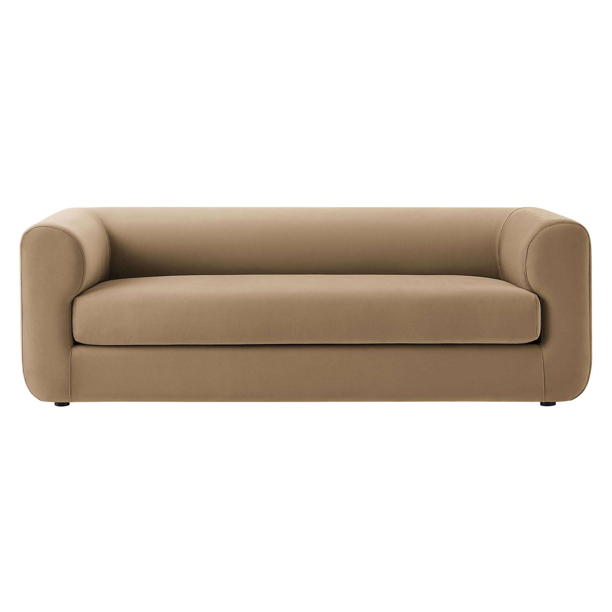 Leif 89" Performance Velvet Upholstered Sofa by Modway - Best Buy Furniture