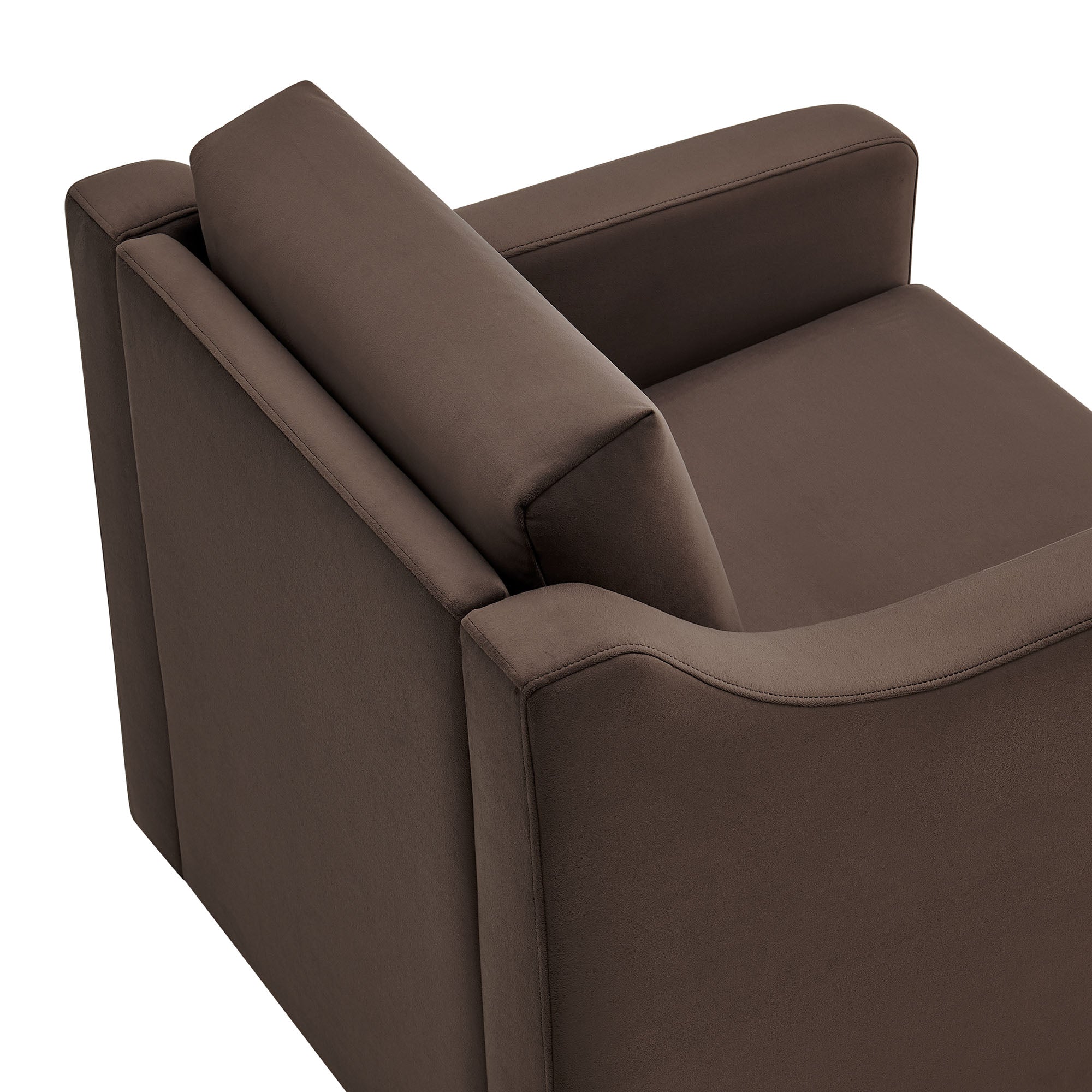 Liora Performance Velvet Armchair