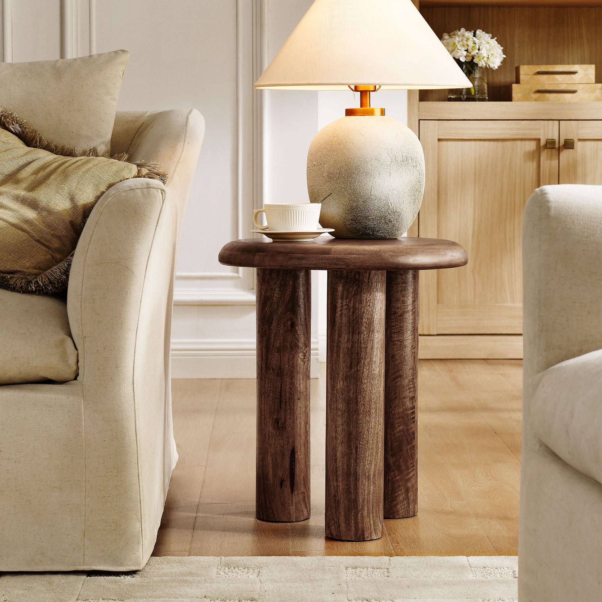 Mavina Mango Wood Side Table by Modway - Best Buy Furniture