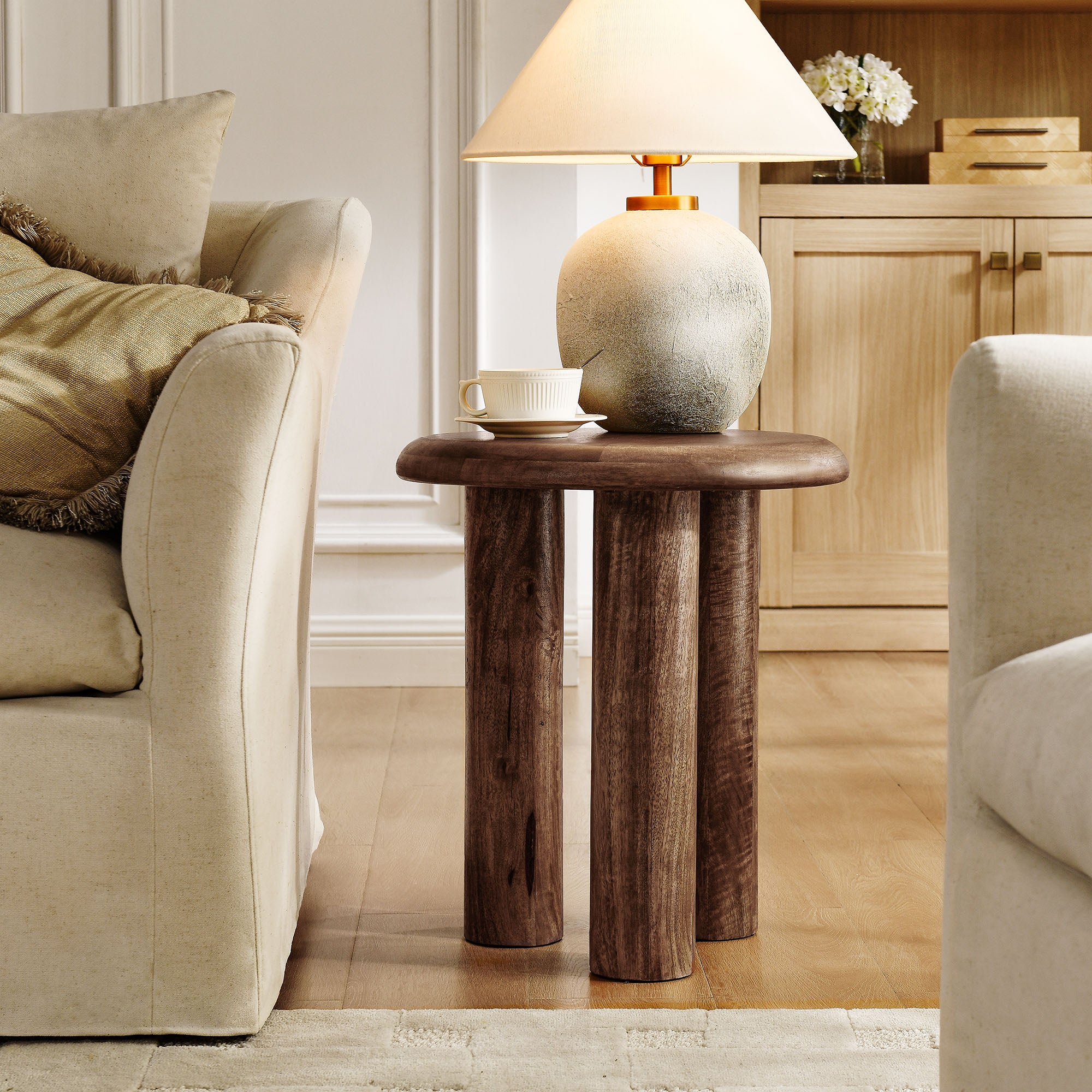 Mavina Mango Wood Side Table by Modway - Best Buy Furniture