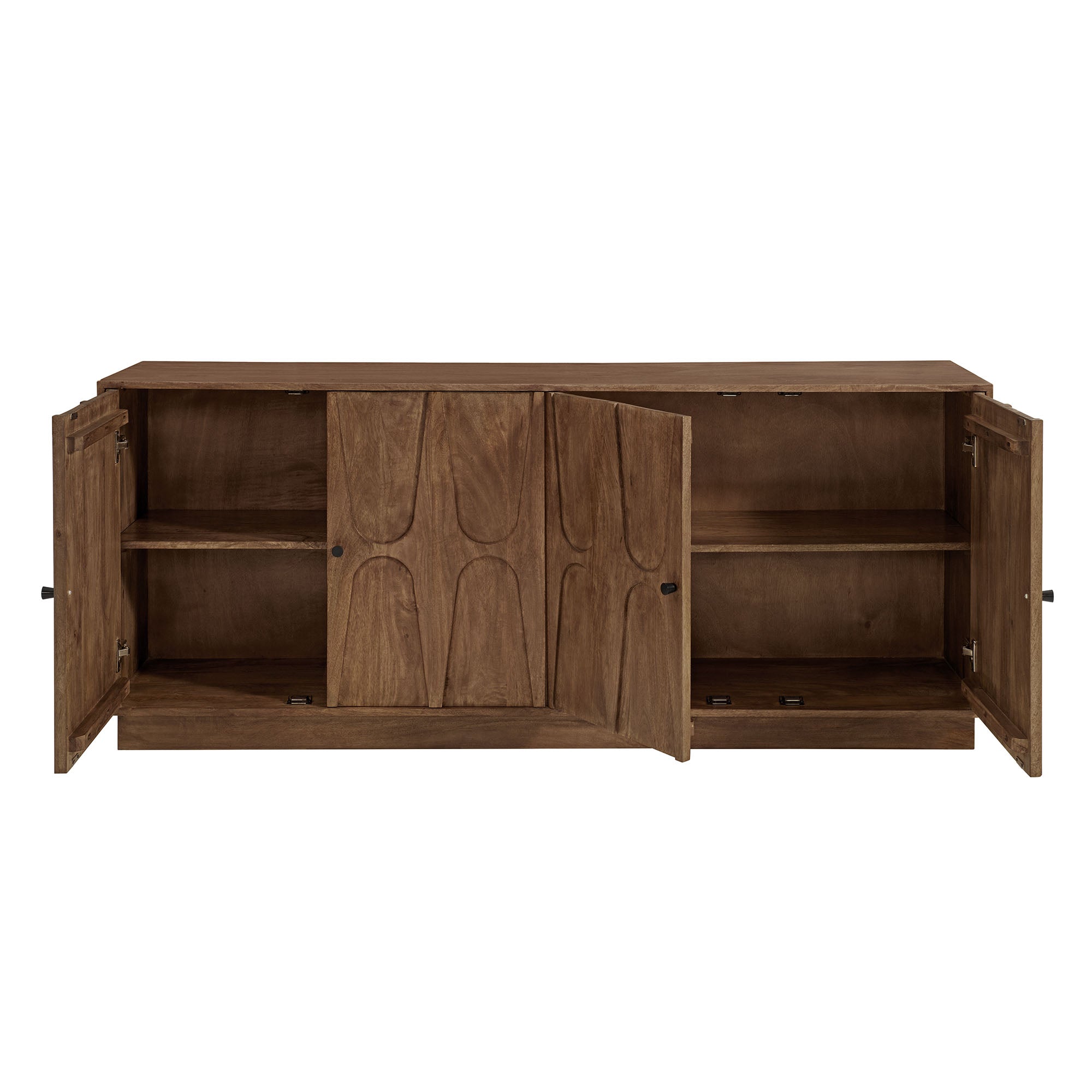 Veda 72" Mango Wood Sideboard Cabinet by Modway