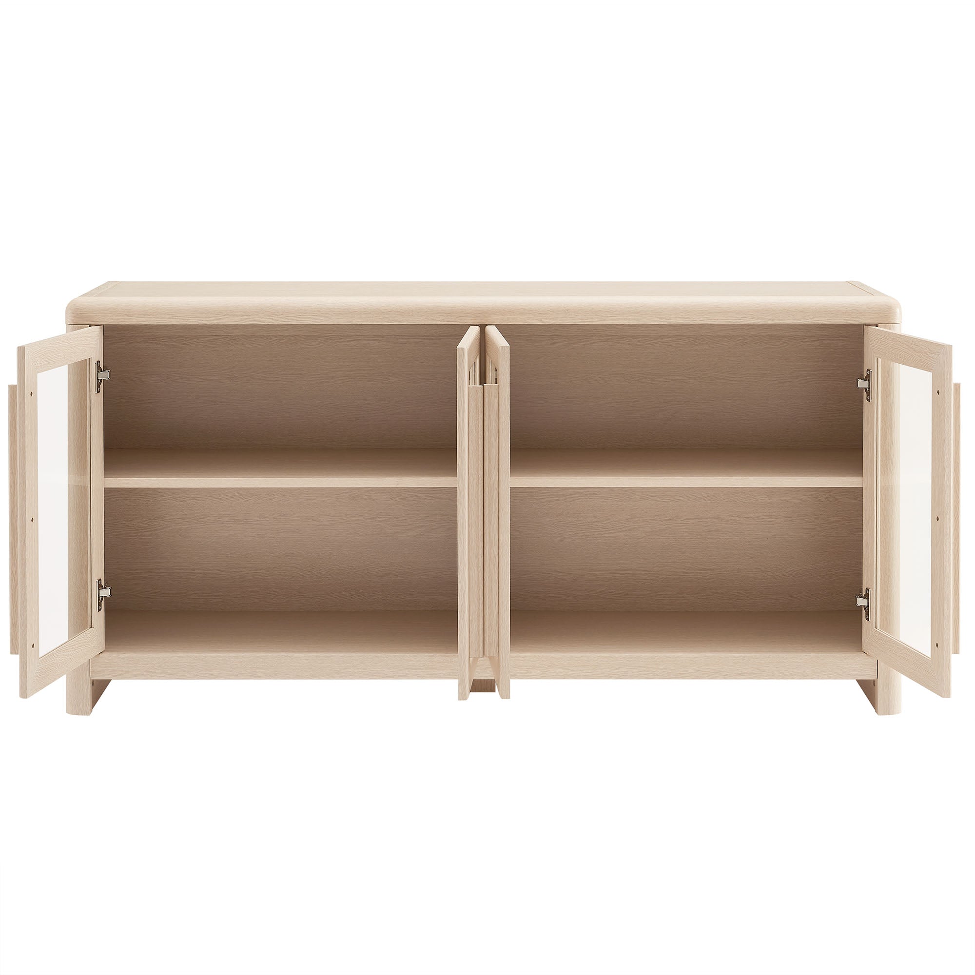 Evren 4-Door Sideboard Storage Display Cabinet by Modway