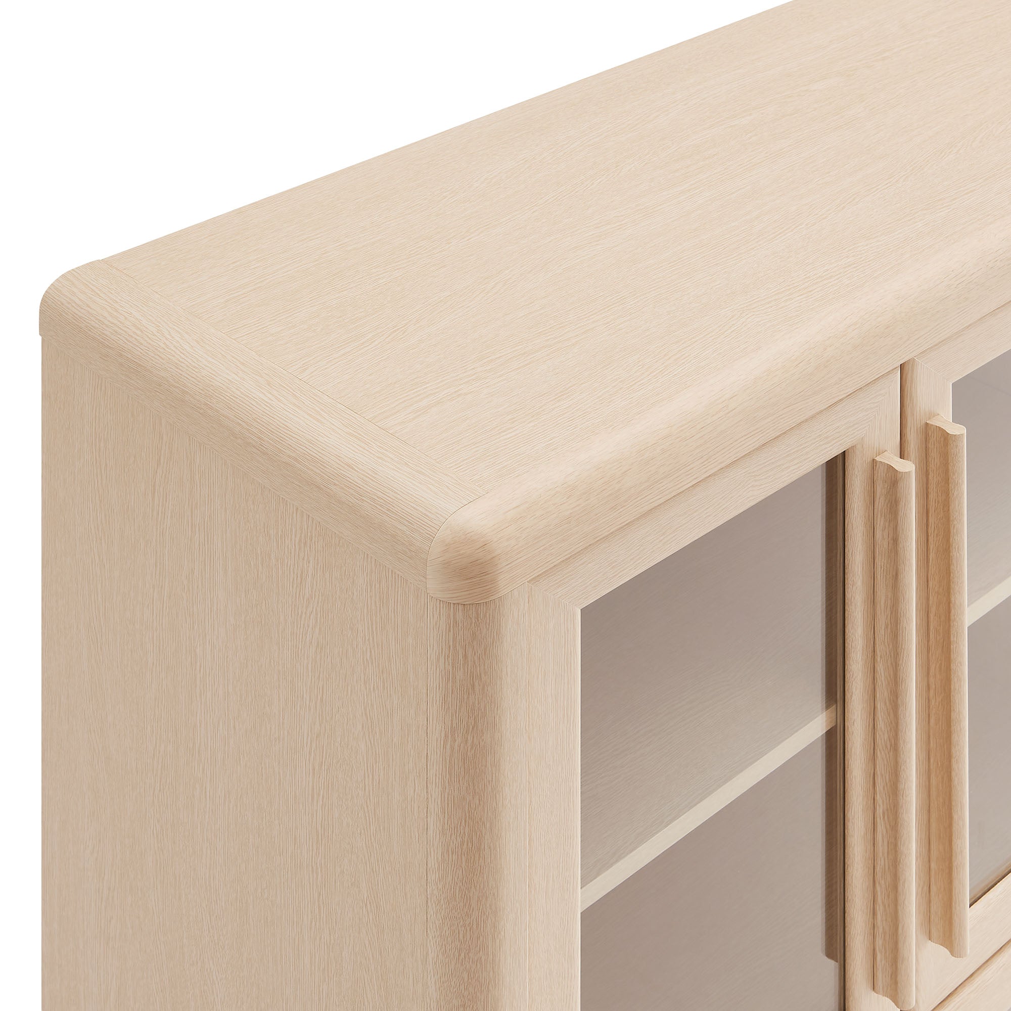 Evren 4-Door Sideboard Storage Display Cabinet by Modway