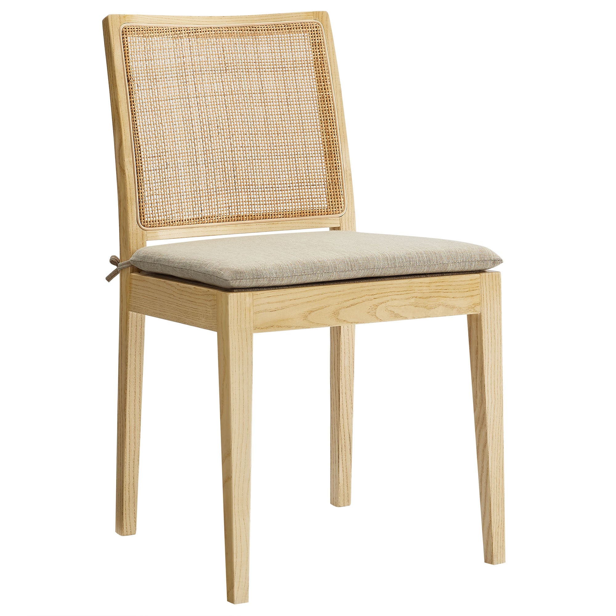 Ovard Wood and Rattan Dining Chair by Modway - Best Buy Furniture