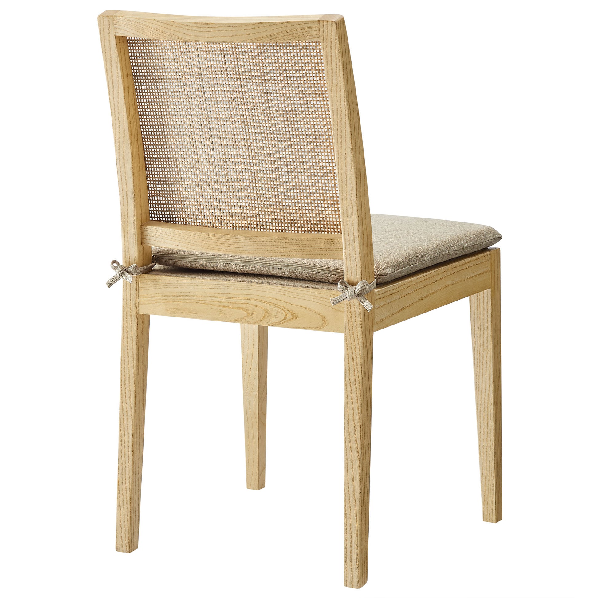 Ovard Wood and Rattan Dining Chair by Modway - Best Buy Furniture
