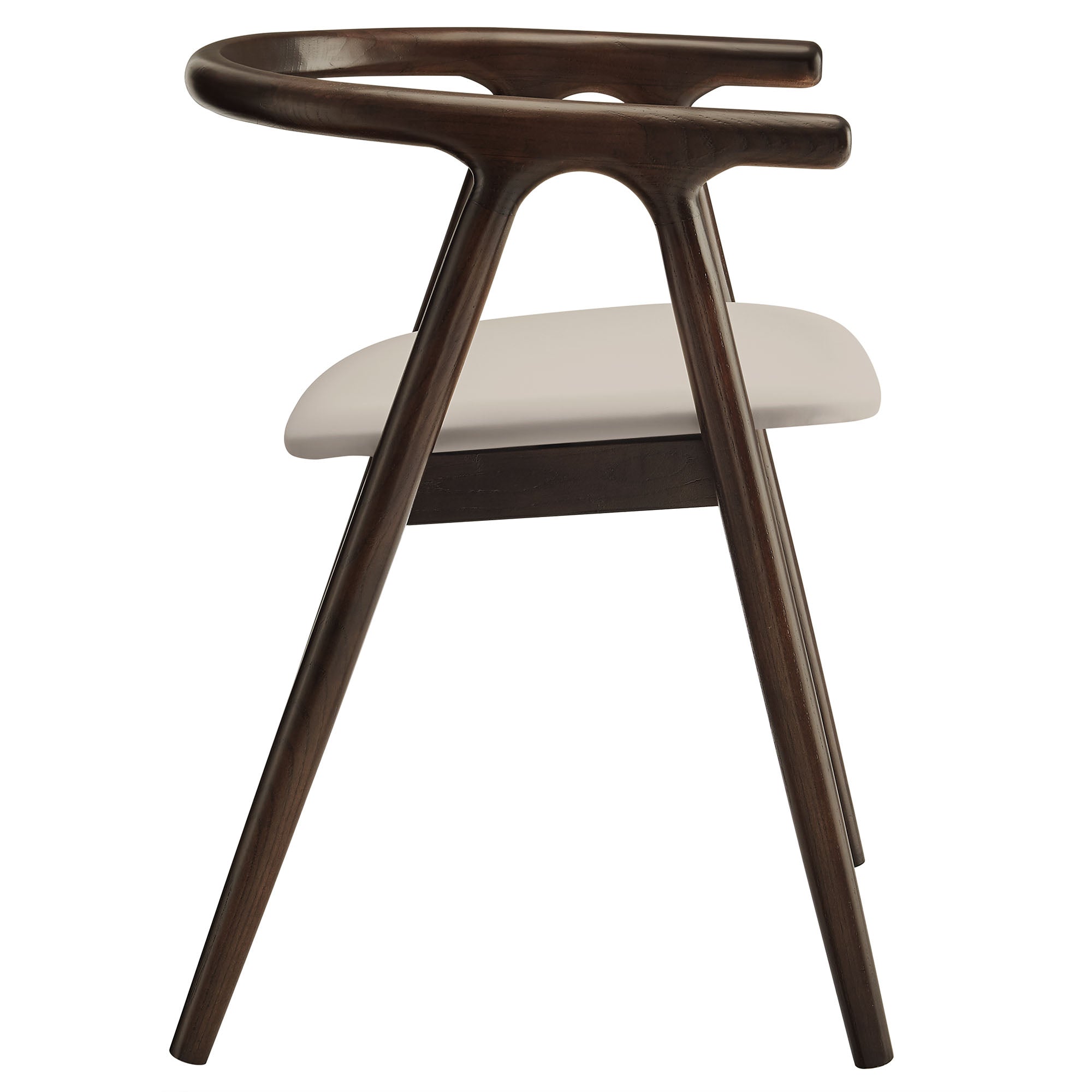 Henry Vegan Leather and Wood Dining Chair by Modway