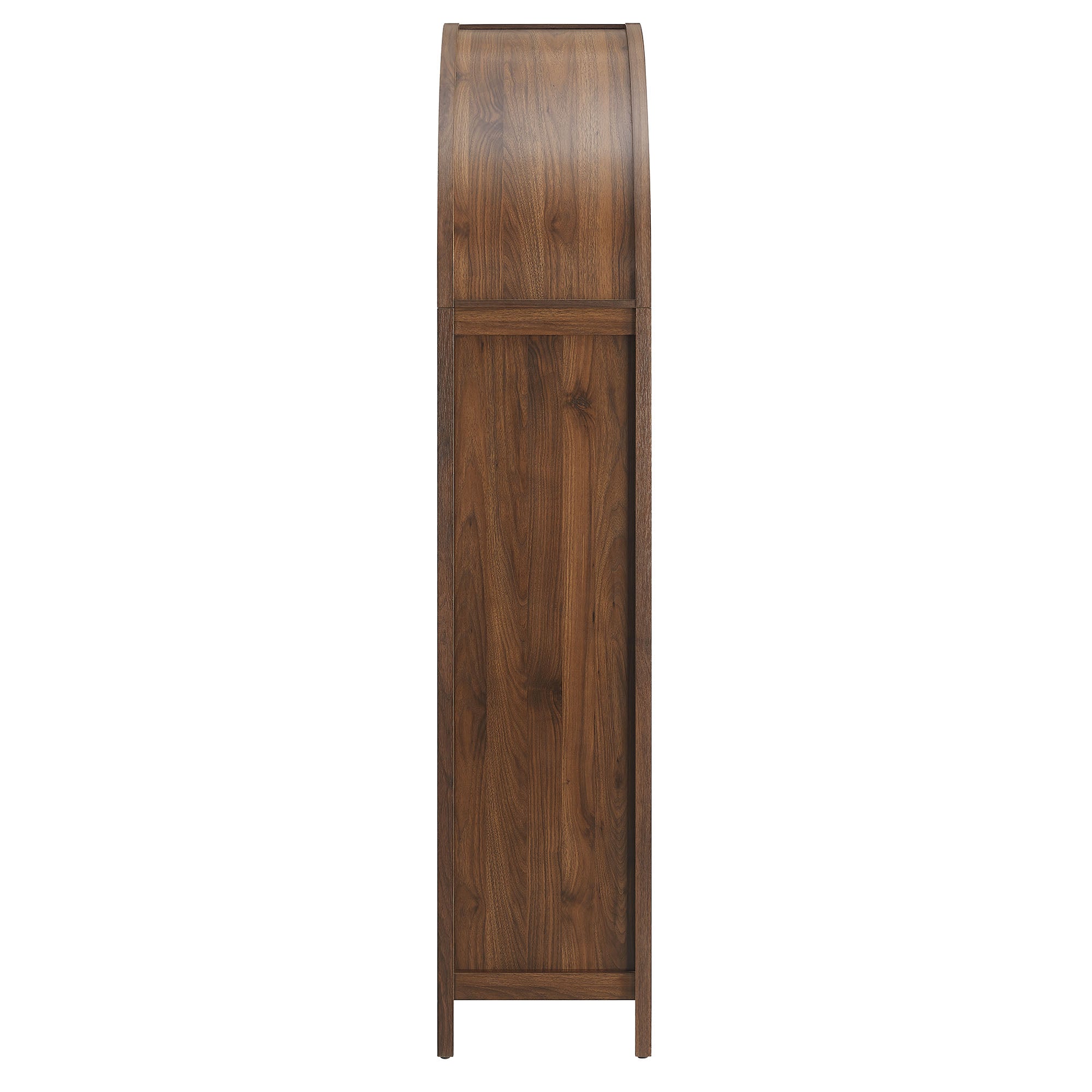 Calista 79" Tall Wide Rattan Arched Storage Cabinet by Modway