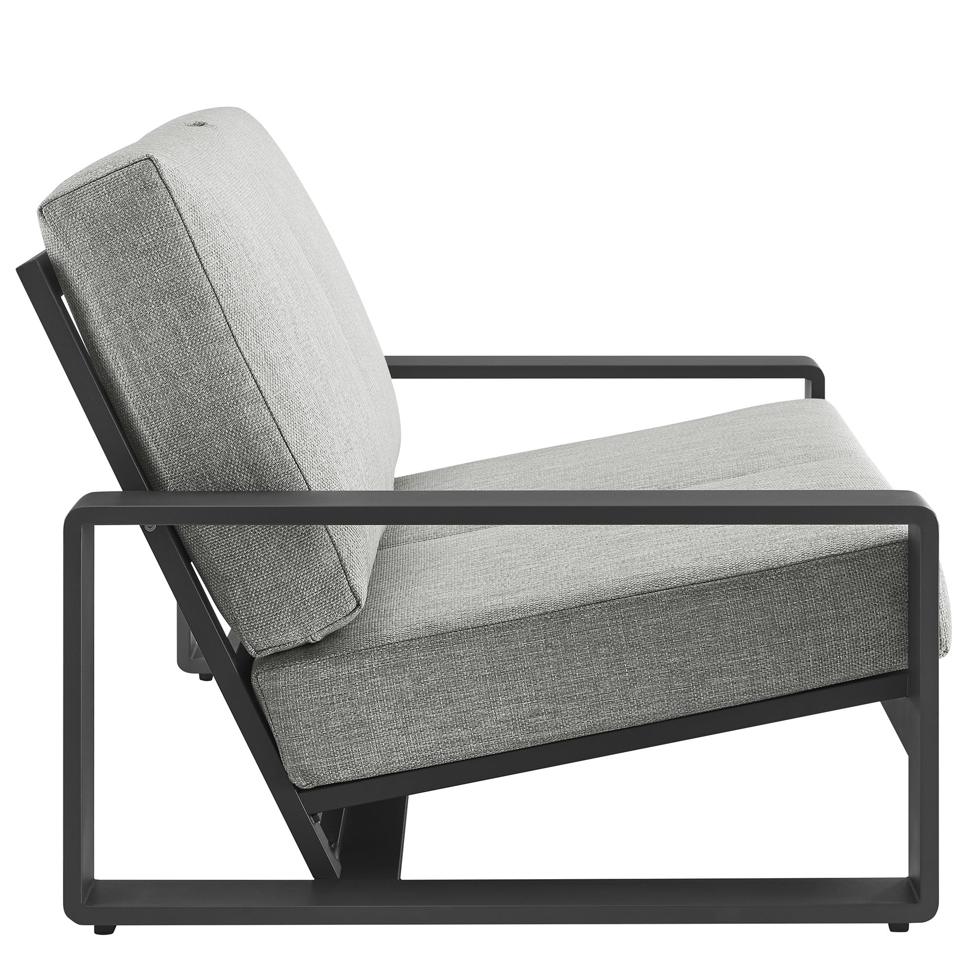 Lirienne Outdoor Patio Aluminum Loveseat by Modway