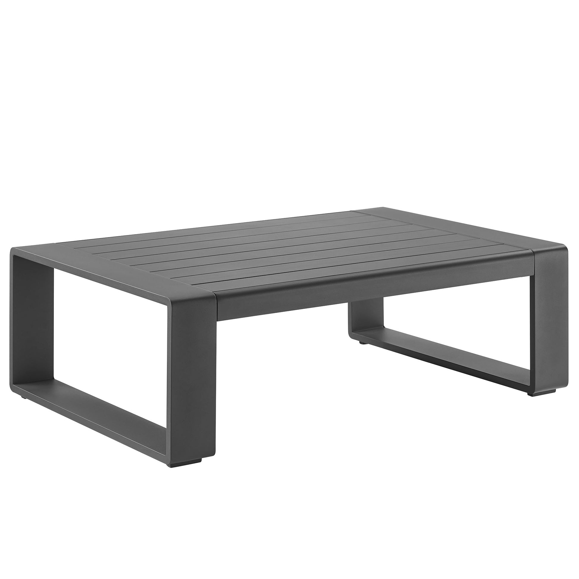 Lirienne Outdoor Patio Aluminum Coffee Table by Modway - Best Buy Furniture