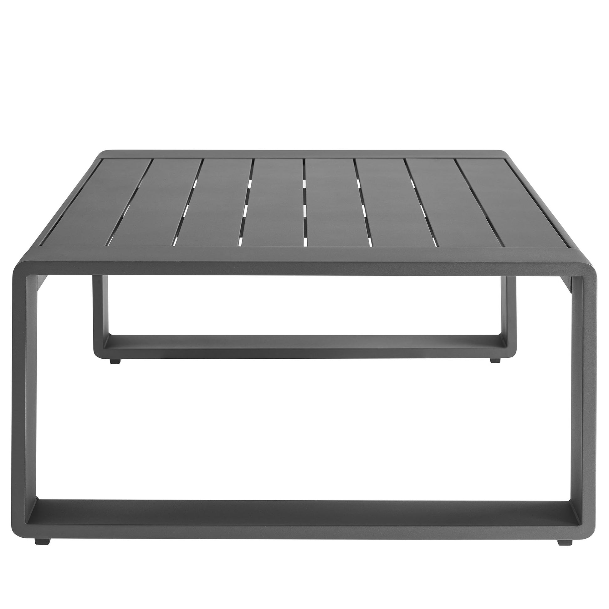 Lirienne Outdoor Patio Aluminum Coffee Table by Modway - Best Buy Furniture