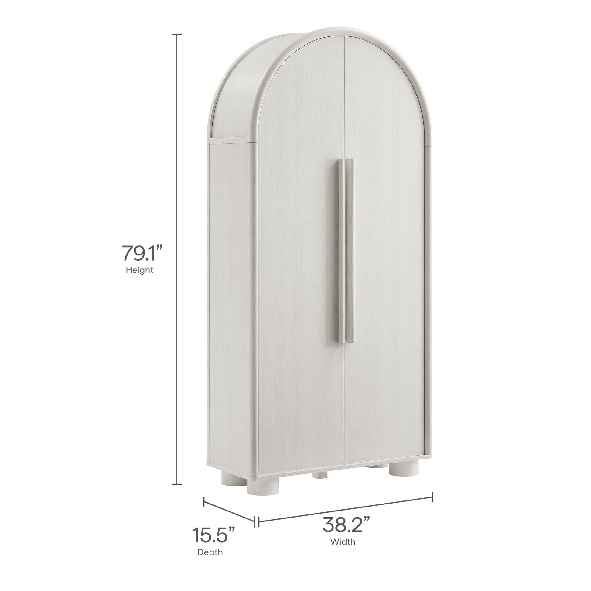 Bellamy Tall Arched Storage Cabinet by Modway - Best Buy Furniture