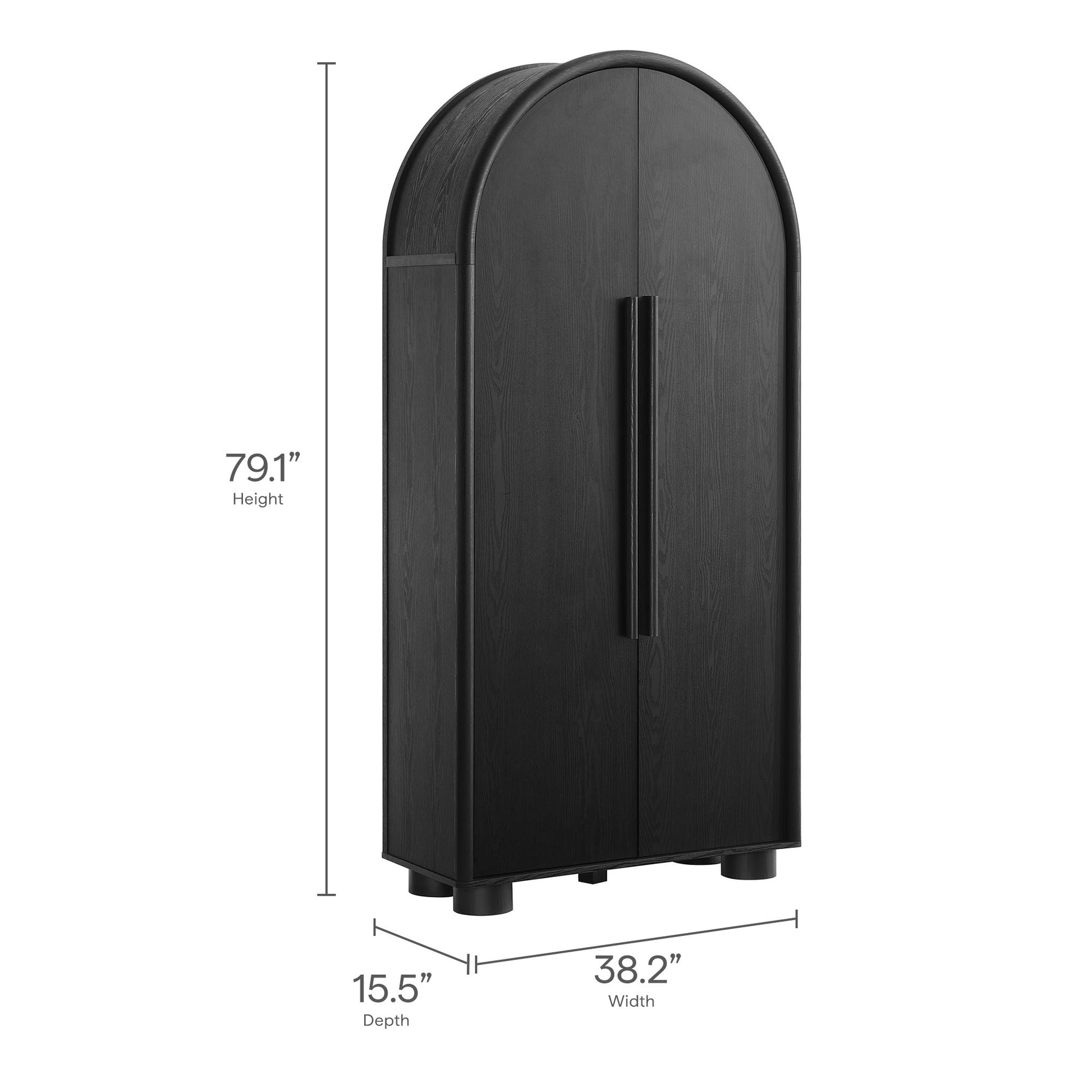 Bellamy Tall Arched Storage Cabinet by Modway - Best Buy Furniture