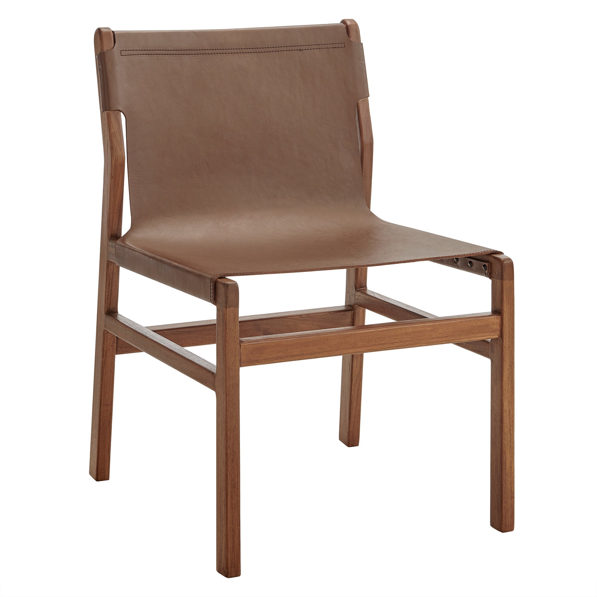 Sonora Leather Dining Side Chair by Modway