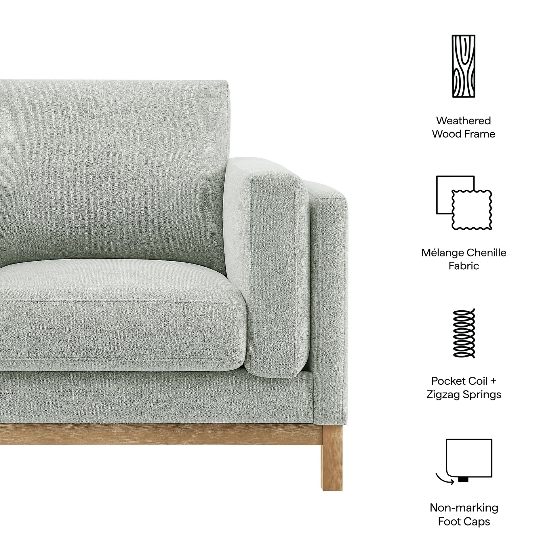 Roscoe Fabric Armchair by Modway - Best Buy Furniture