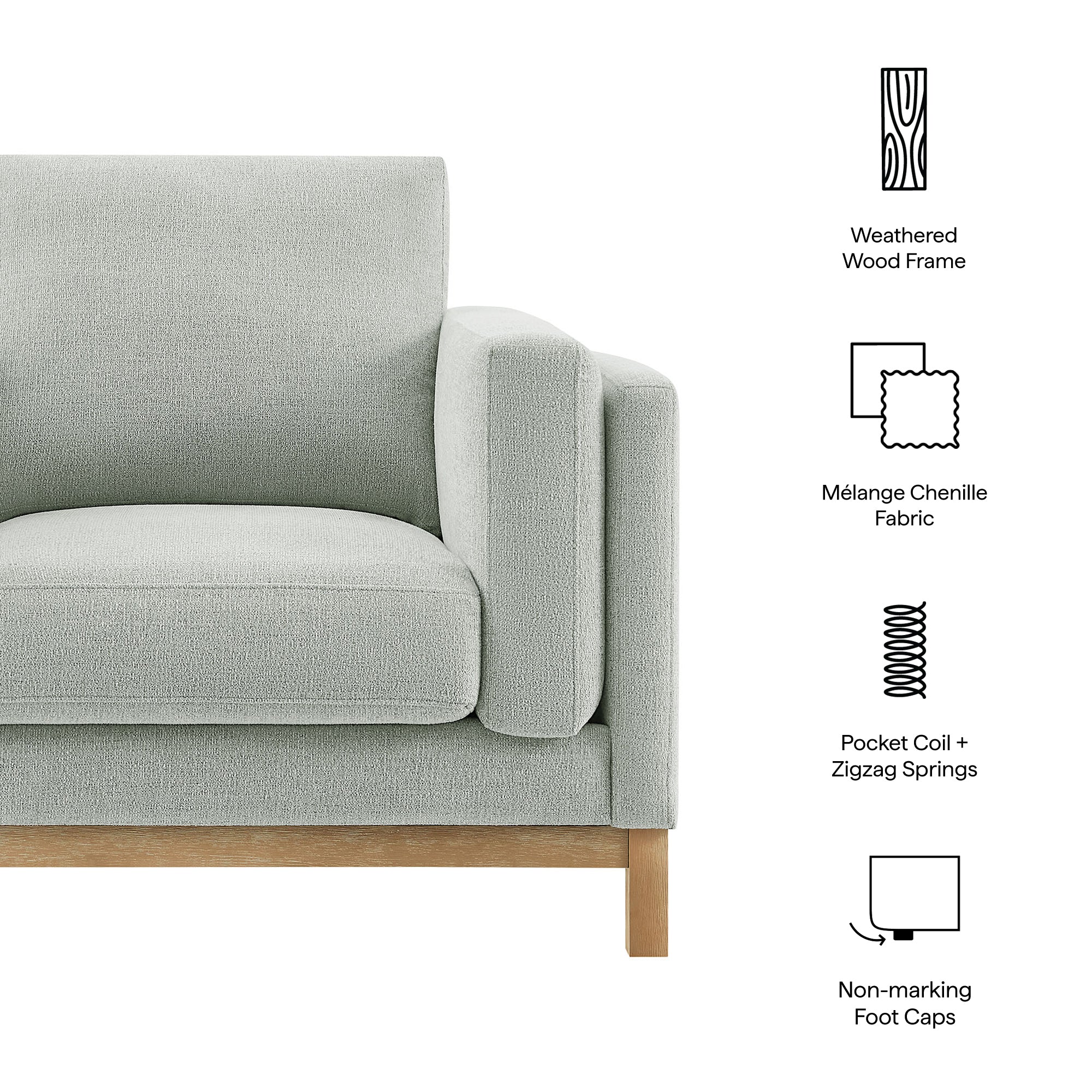 Roscoe Fabric Armchair by Modway - Best Buy Furniture