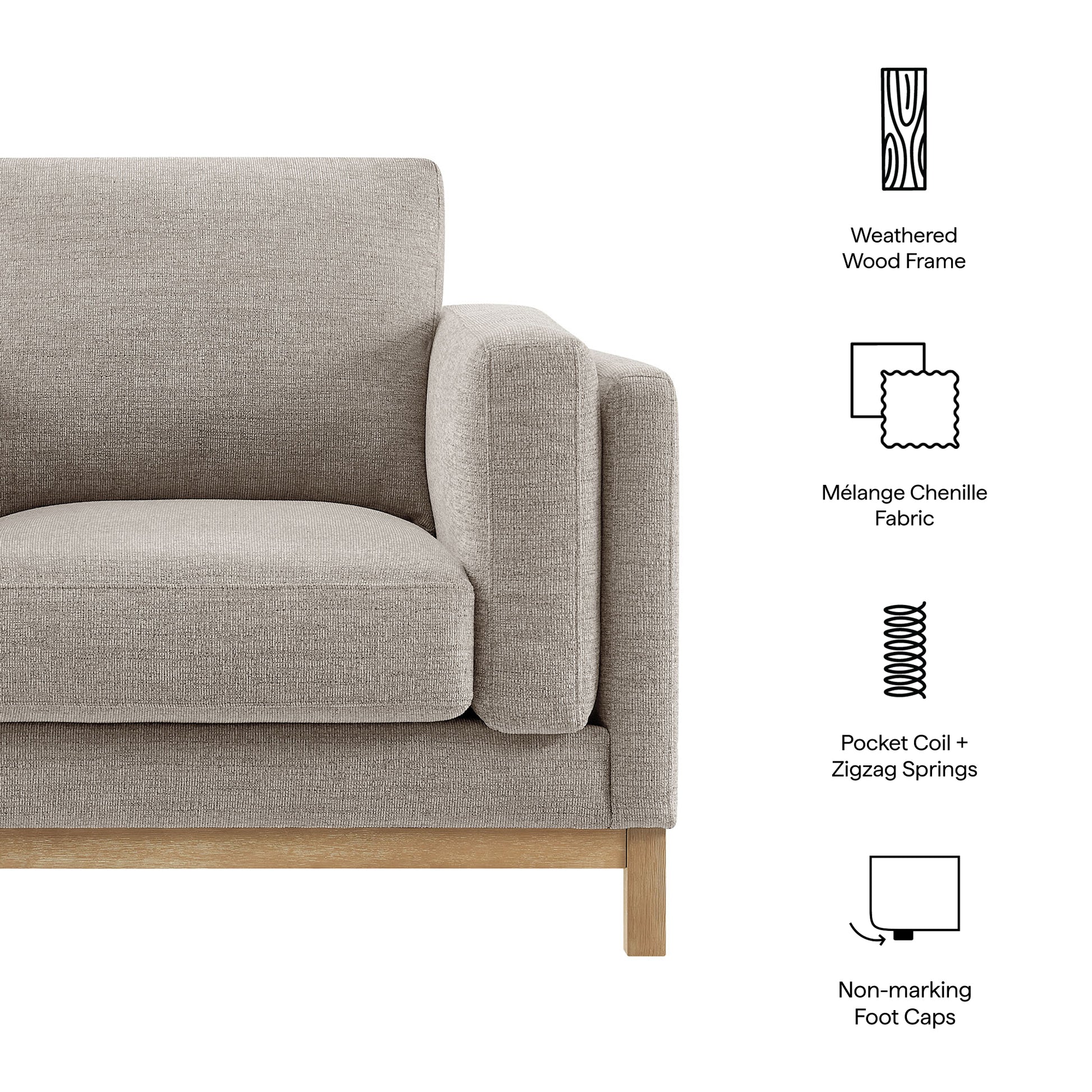 Roscoe Fabric Armchair by Modway - Best Buy Furniture