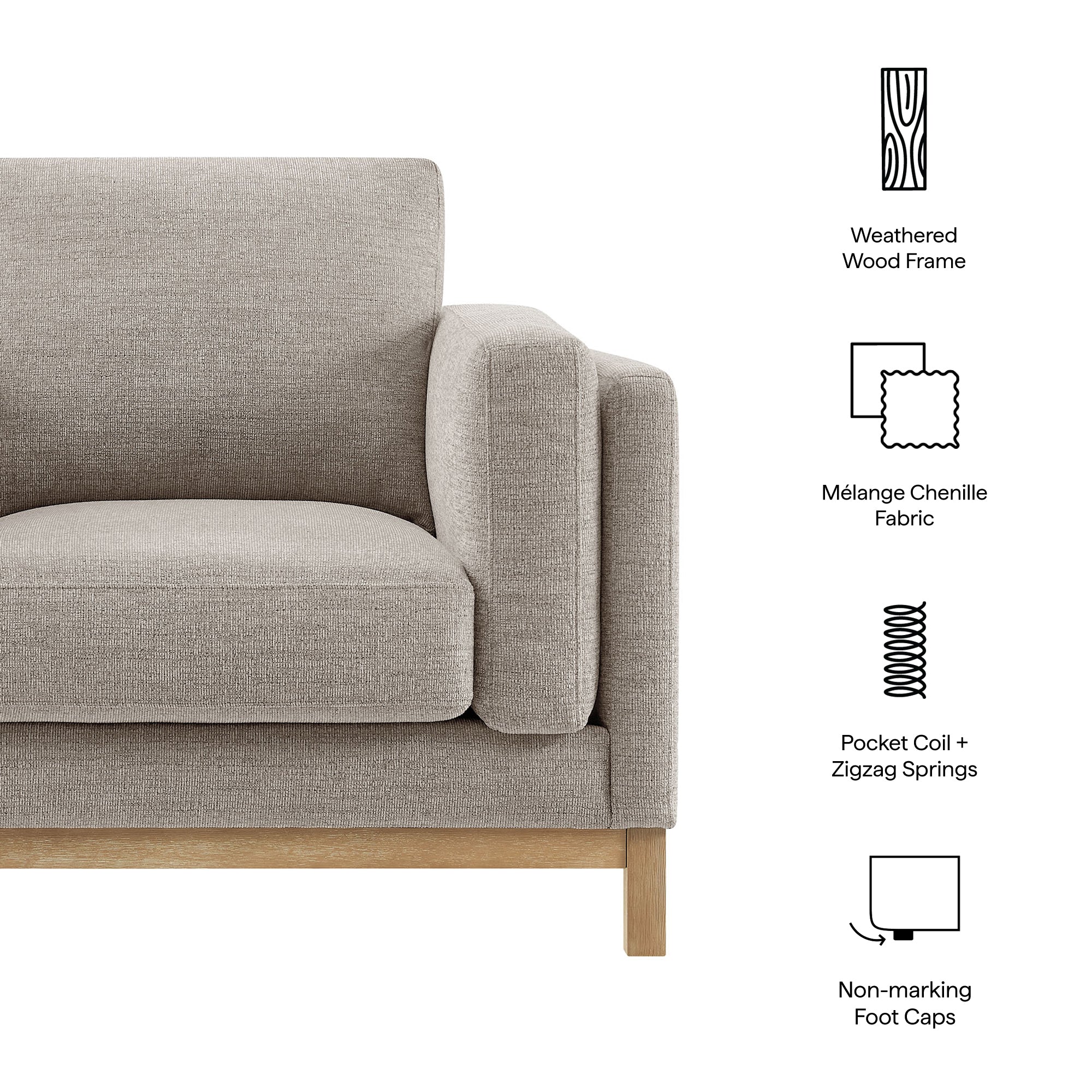 Roscoe Fabric Armchair by Modway - Best Buy Furniture