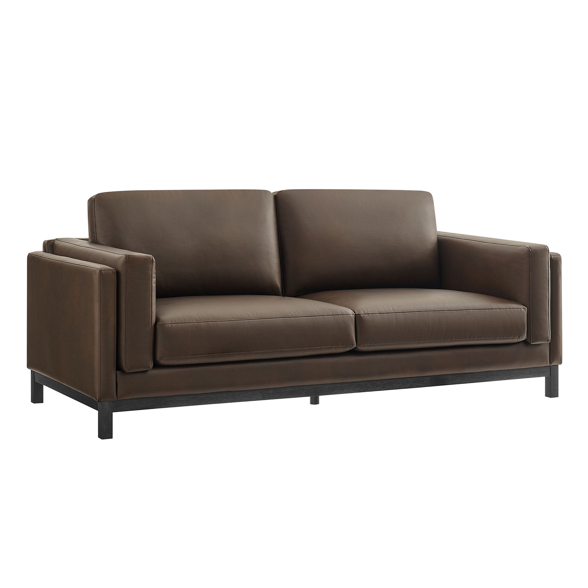 Roscoe 81 inch Vegan Leather Sofa by Modway - Best Buy Furniture
