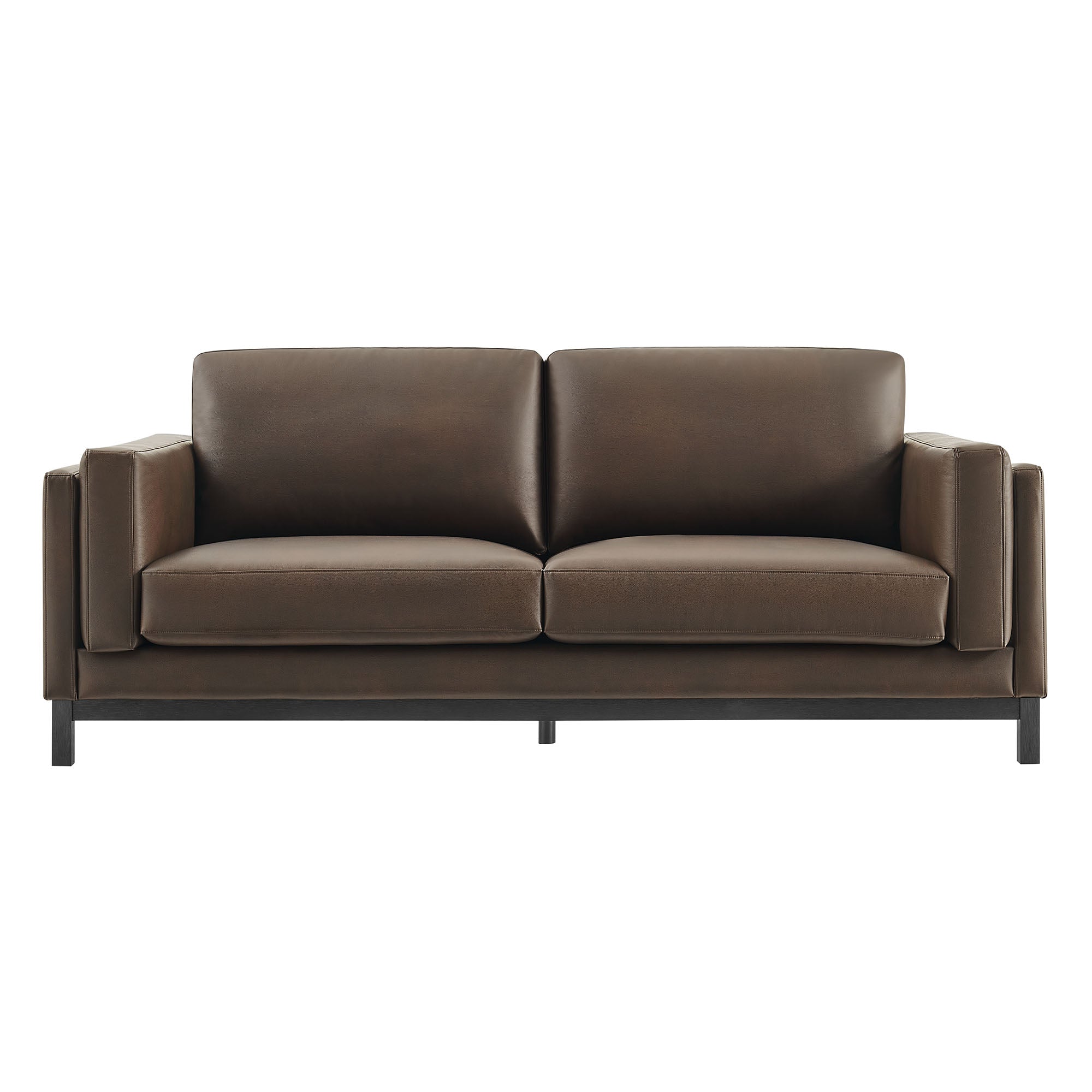 Roscoe 81 inch Vegan Leather Sofa by Modway - Best Buy Furniture