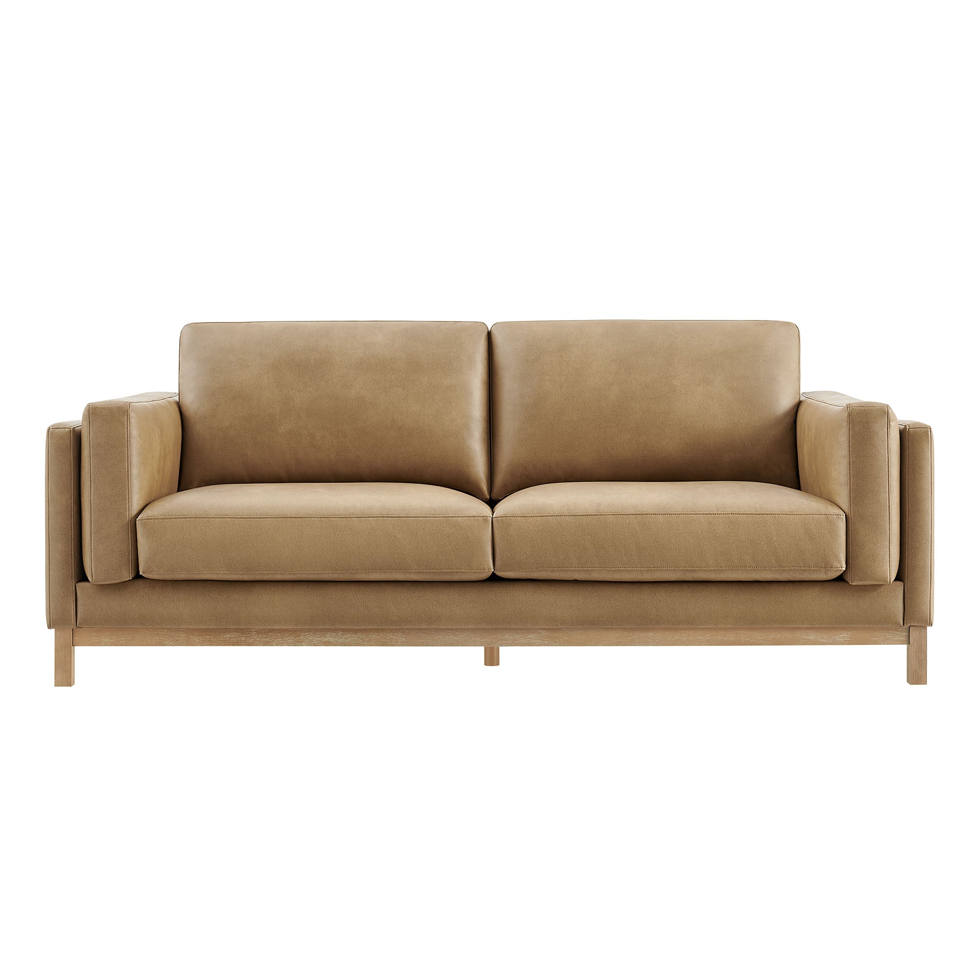 Roscoe 81 inch Vegan Leather Sofa by Modway - Best Buy Furniture
