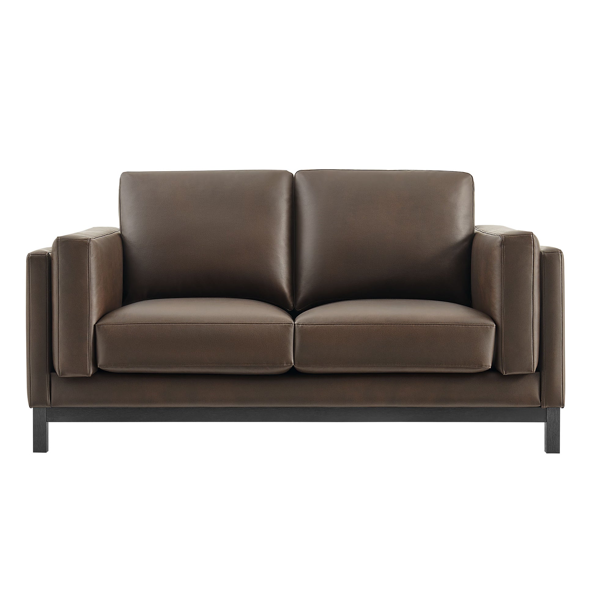 Roscoe 63 inch Vegan Leather Loveseat by Modway - Best Buy Furniture