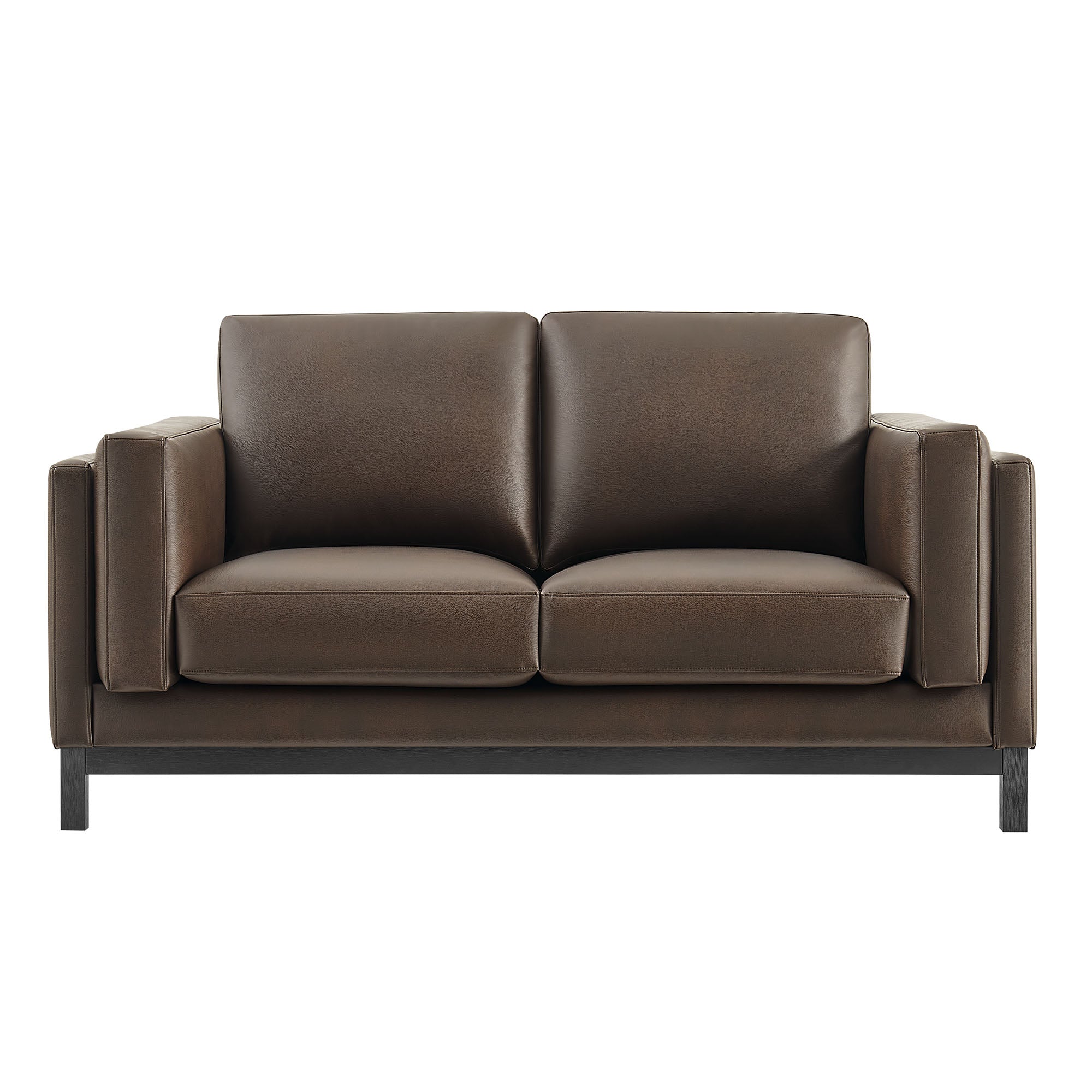 Roscoe 63 inch Vegan Leather Loveseat by Modway - Best Buy Furniture